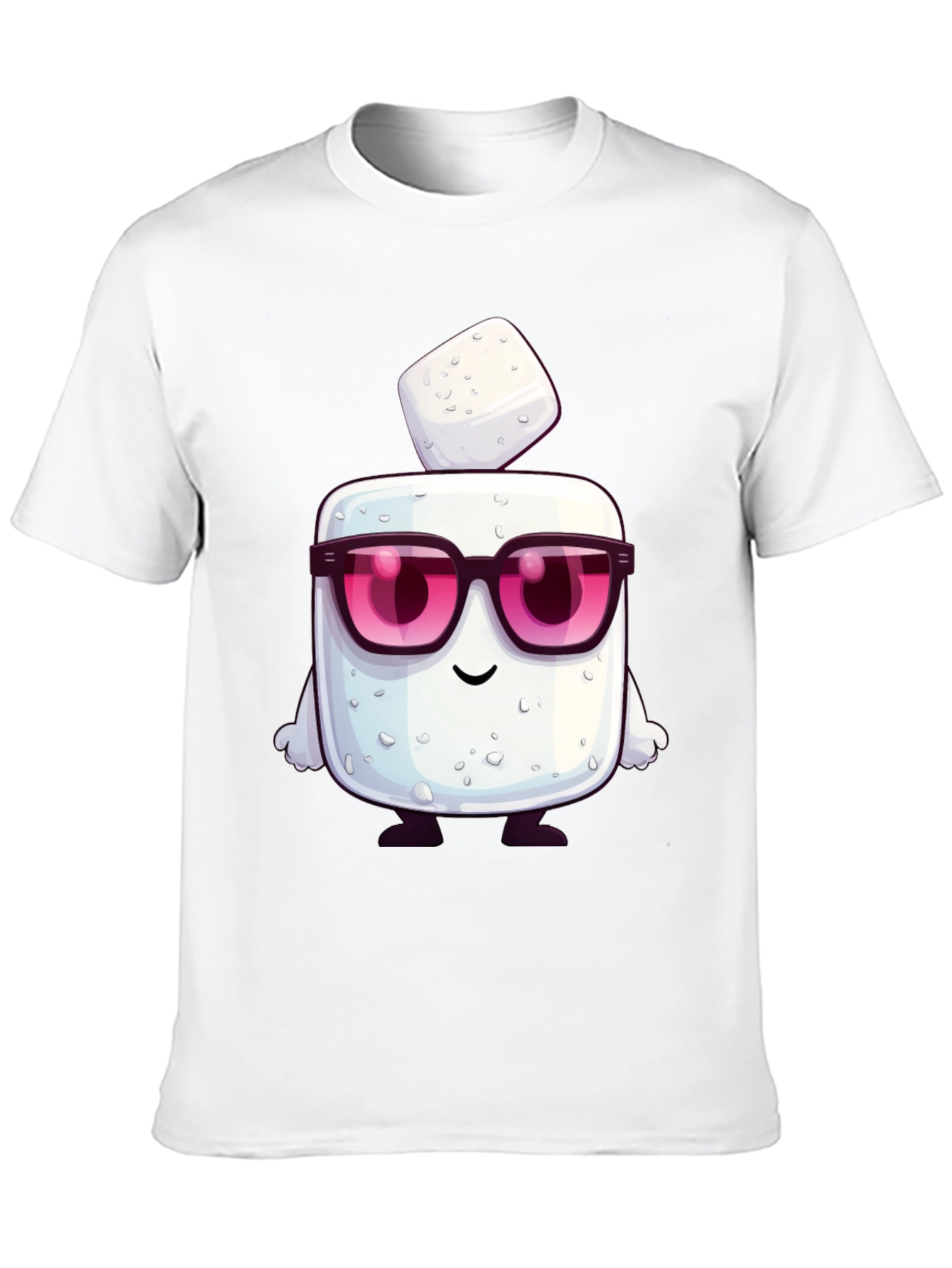 Cool Sugar Cube Cartoon Graphic Tee