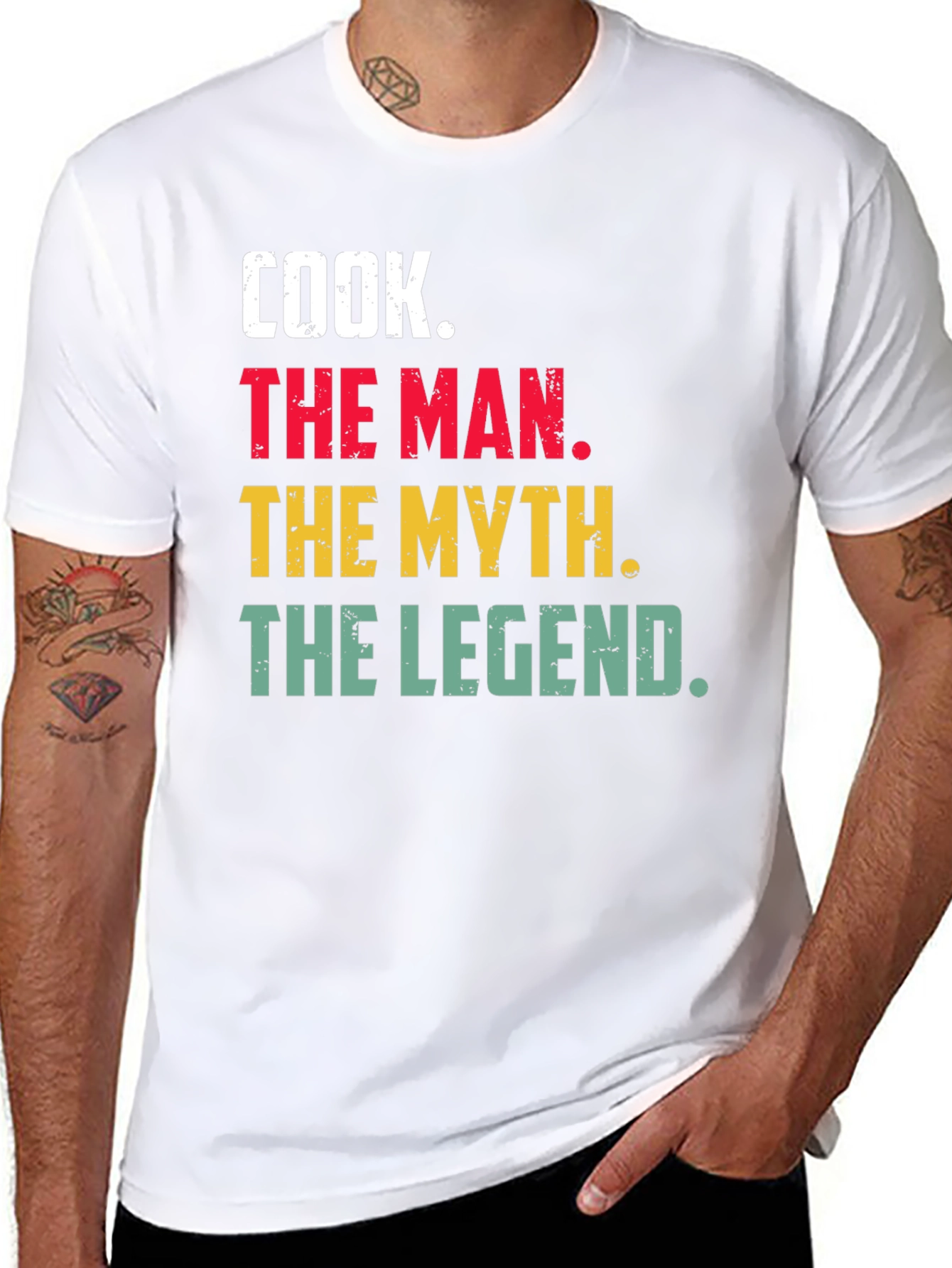 Cook The Man The Myth T-Shirt