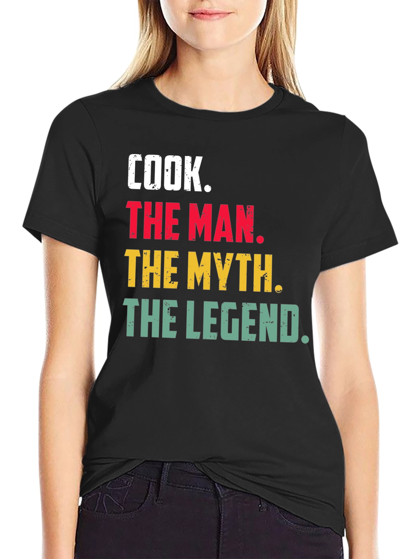 Cook The Man The Myth T-Shirt
