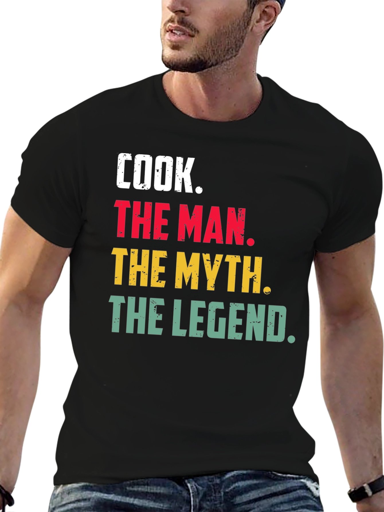 Cook The Man The Myth T-Shirt