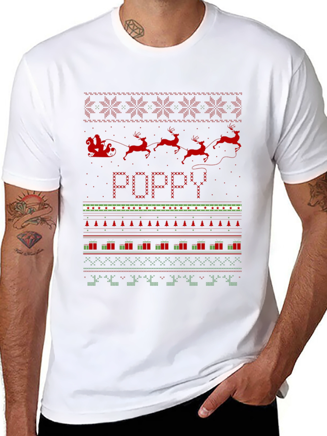 Poppy Ugly Christmas Sweater T-Shirt