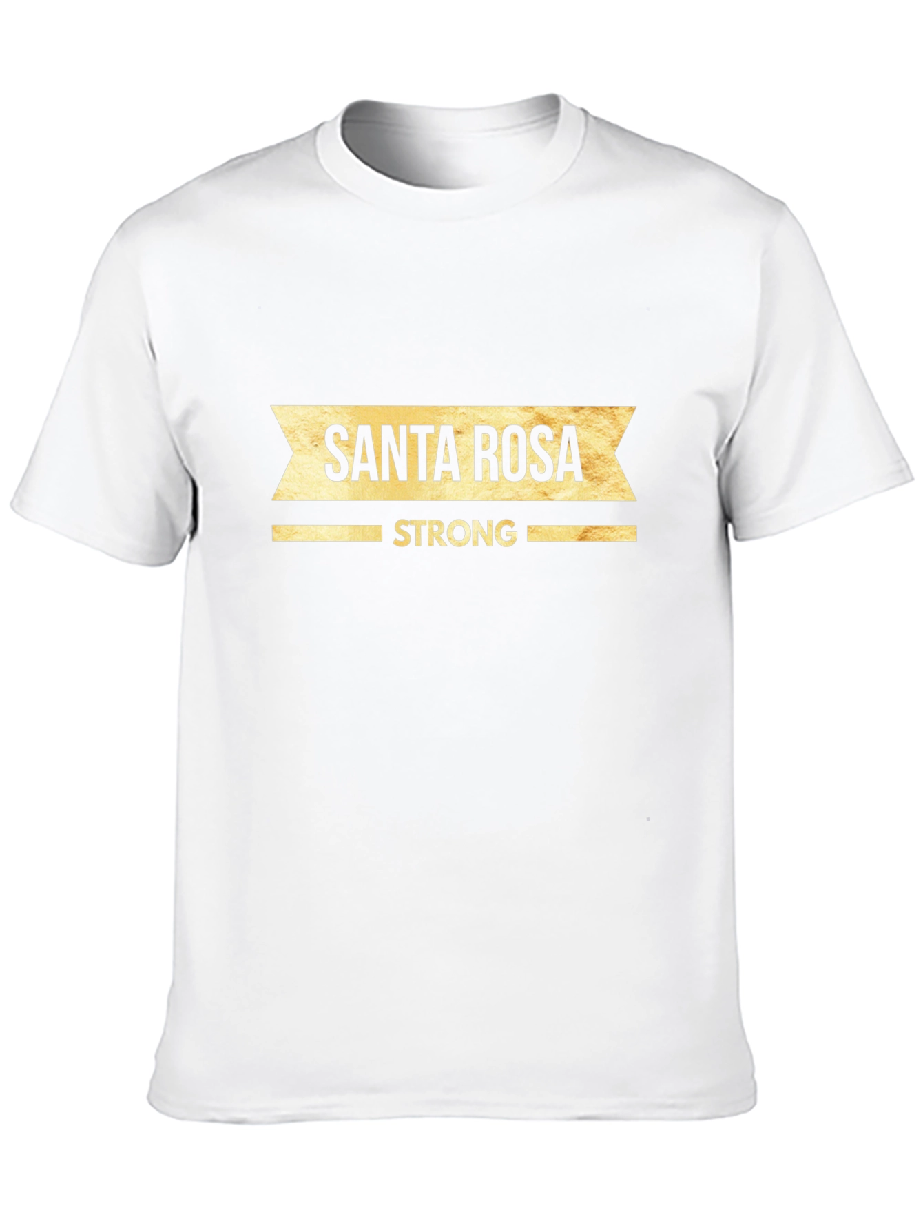 Santa Rosa Strong Graphic Tee - Black