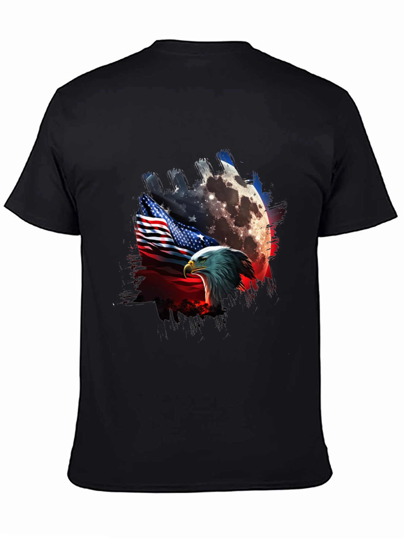 American Eagle Flag Graphic T-Shirt