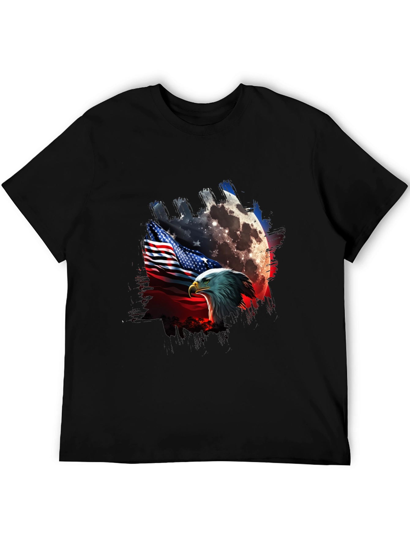 American Eagle Flag Graphic T-Shirt