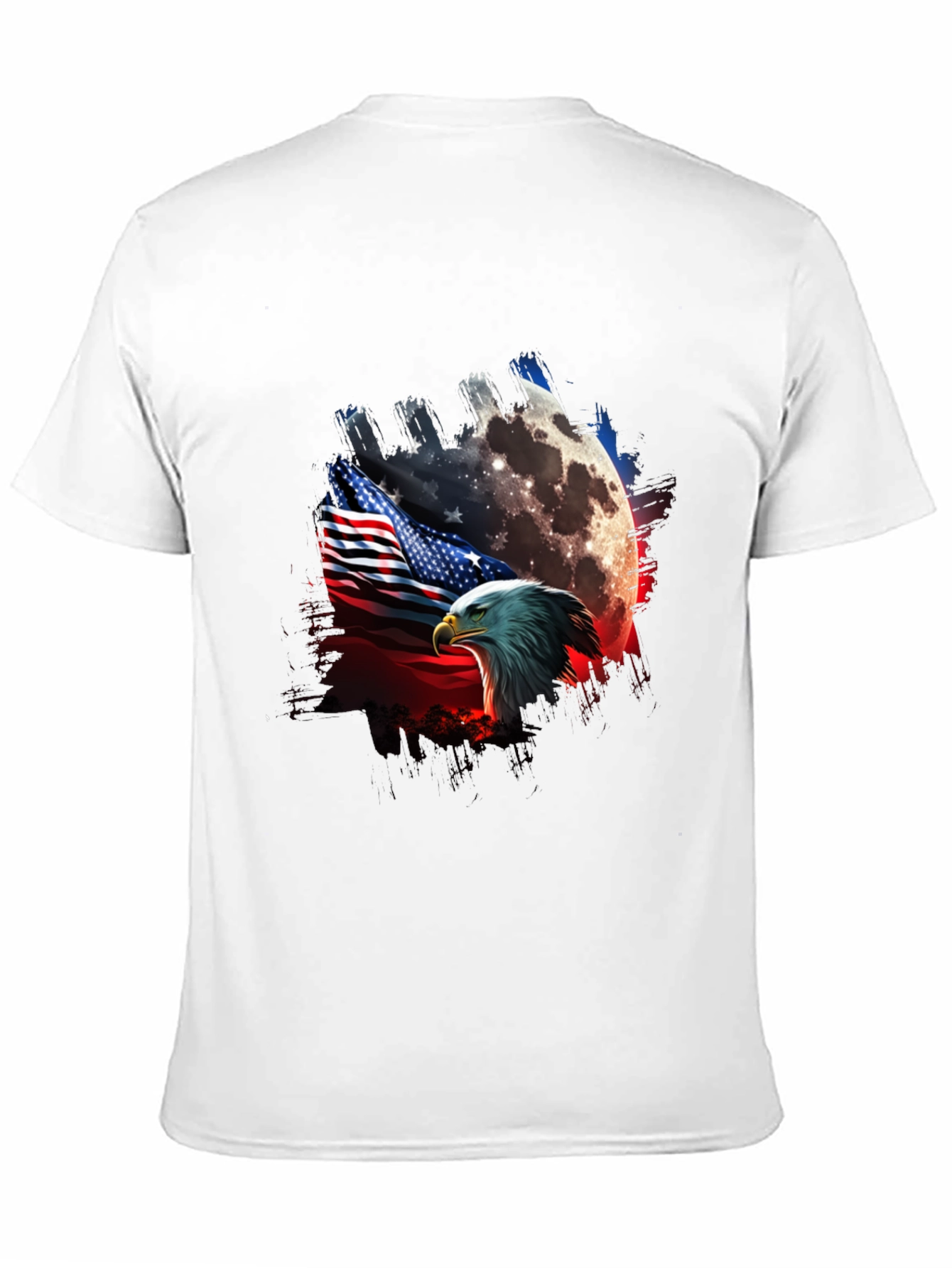 American Eagle Flag Graphic T-Shirt