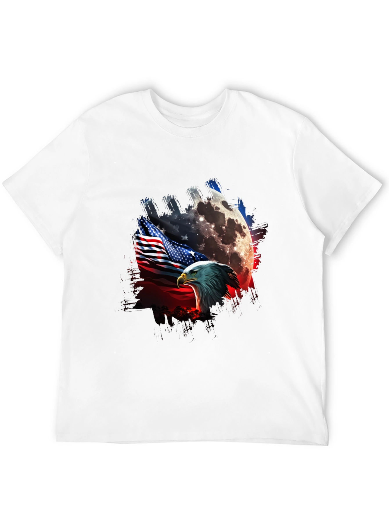 American Eagle Flag Graphic T-Shirt