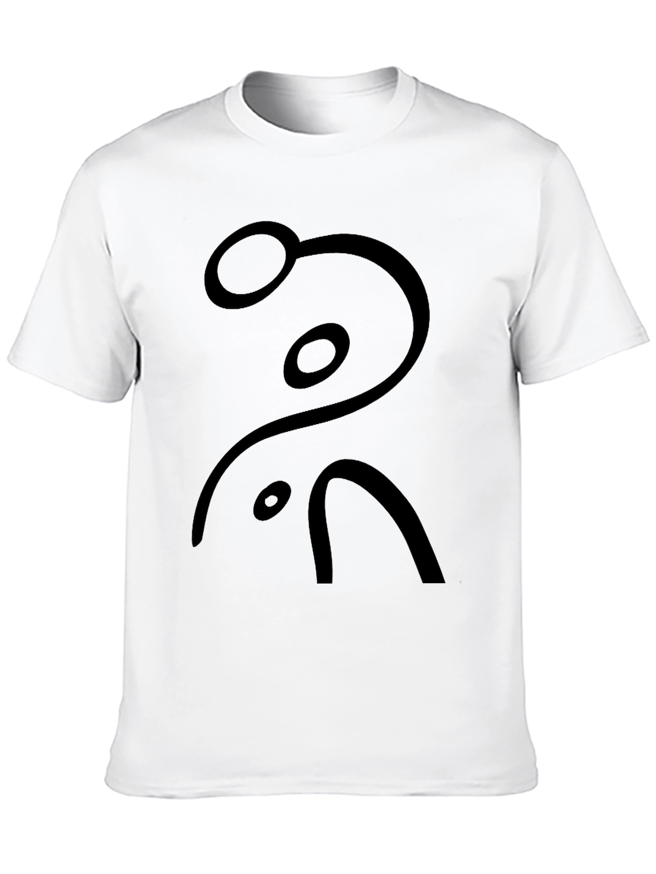 Abstract Graphic Tee - Minimalist Design
