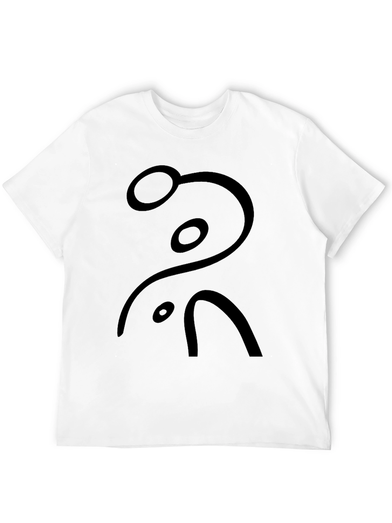 Abstract Graphic Tee - Minimalist Design