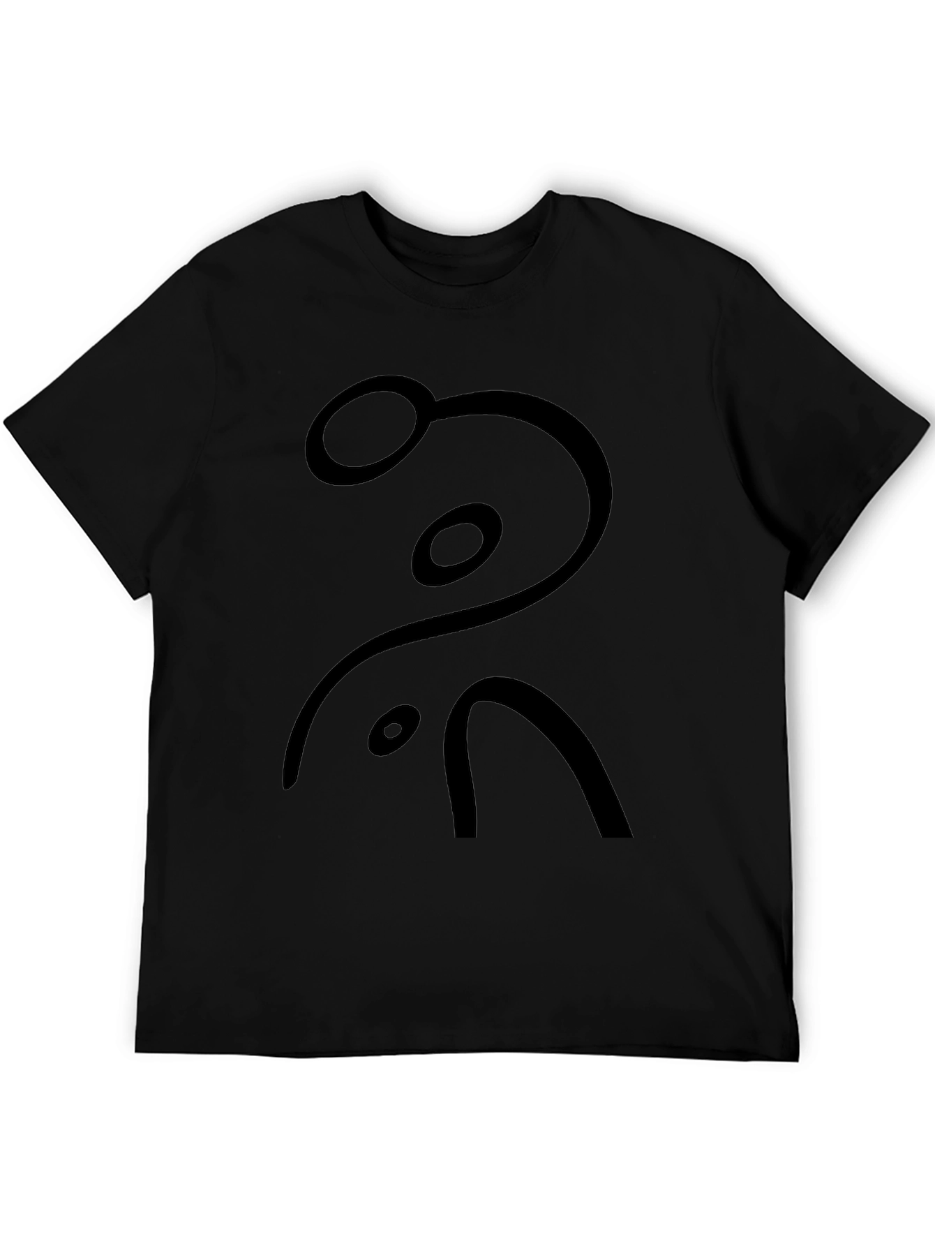 Abstract Graphic Tee - Minimalist Design