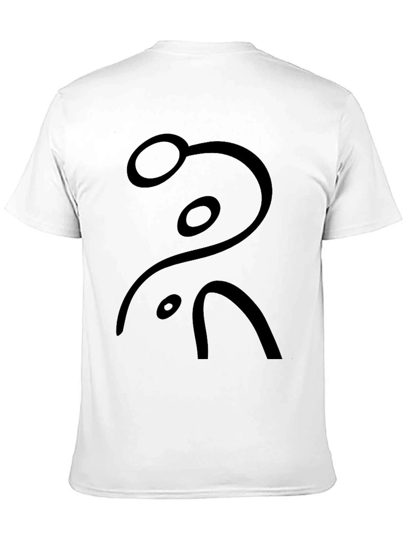 Abstract Graphic Tee - Minimalist Design