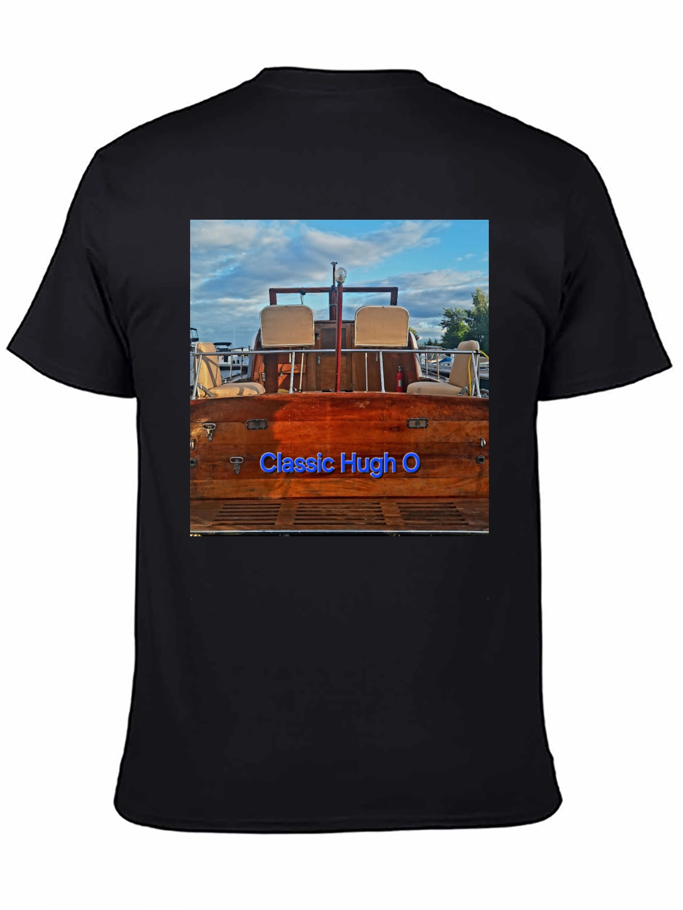 Classic Hugh O Boat Graphic T-Shirt
