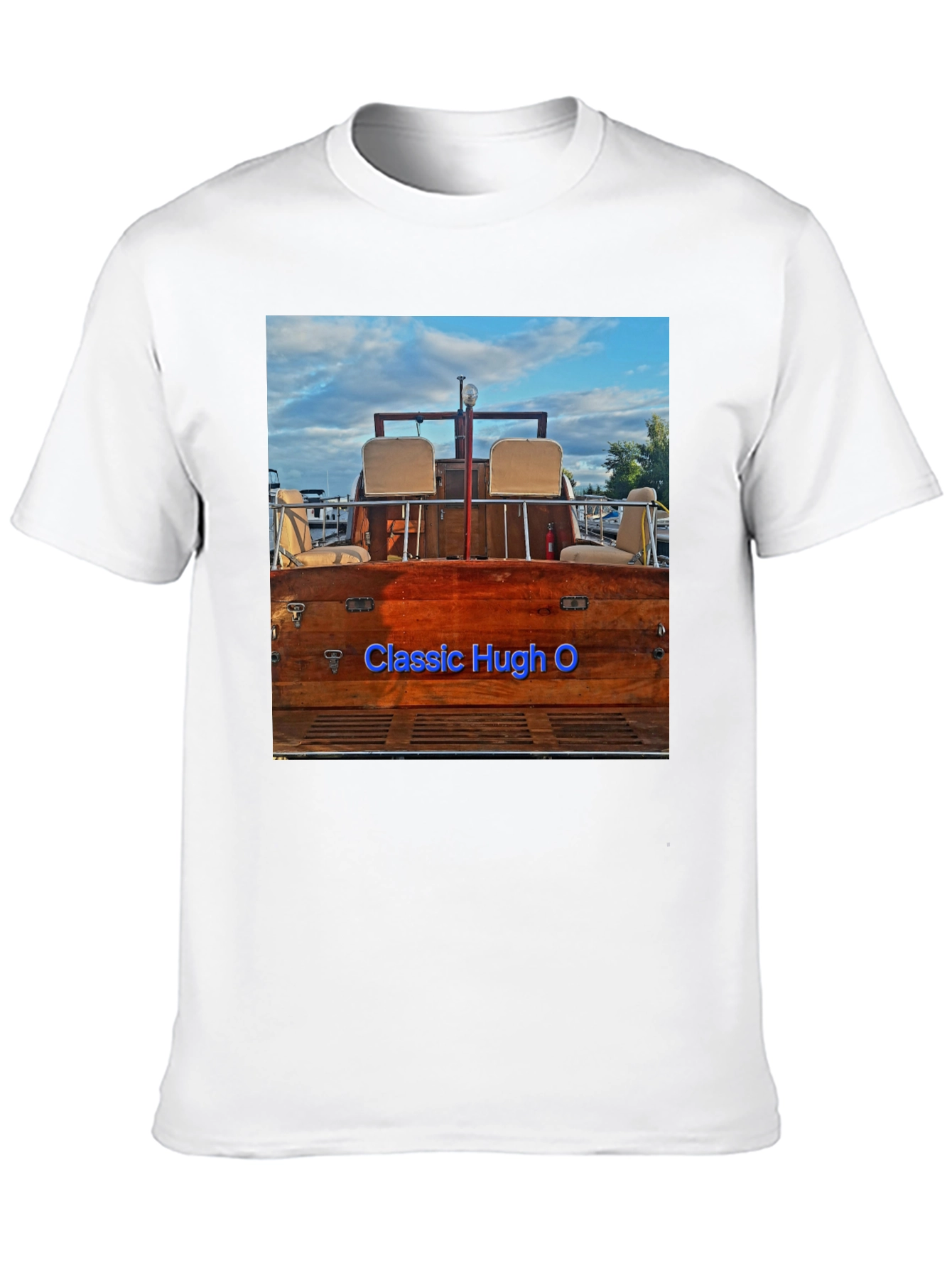 Classic Hugh O Boat Graphic T-Shirt