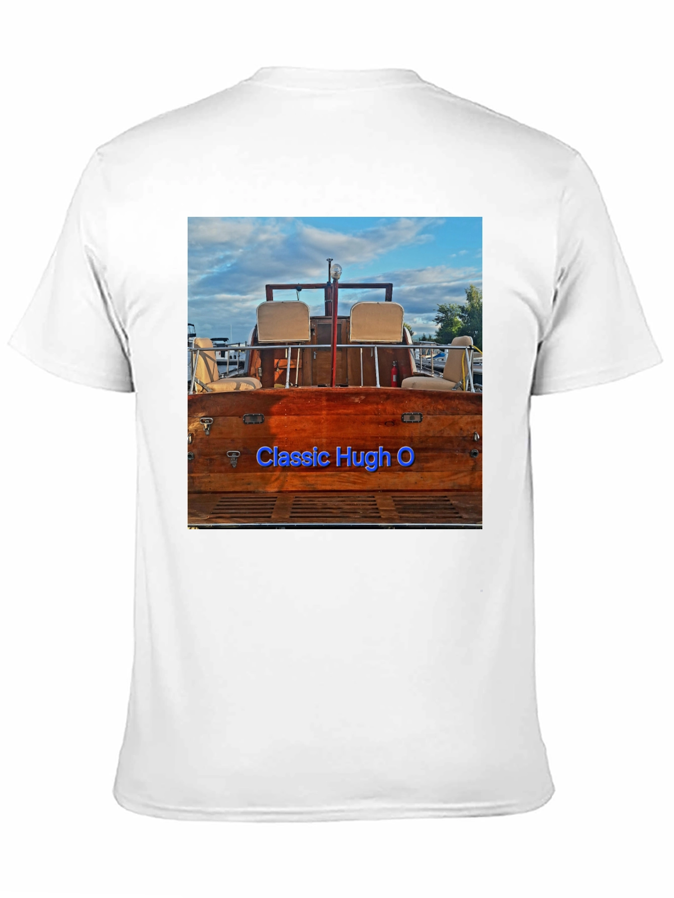 Classic Hugh O Boat Graphic T-Shirt