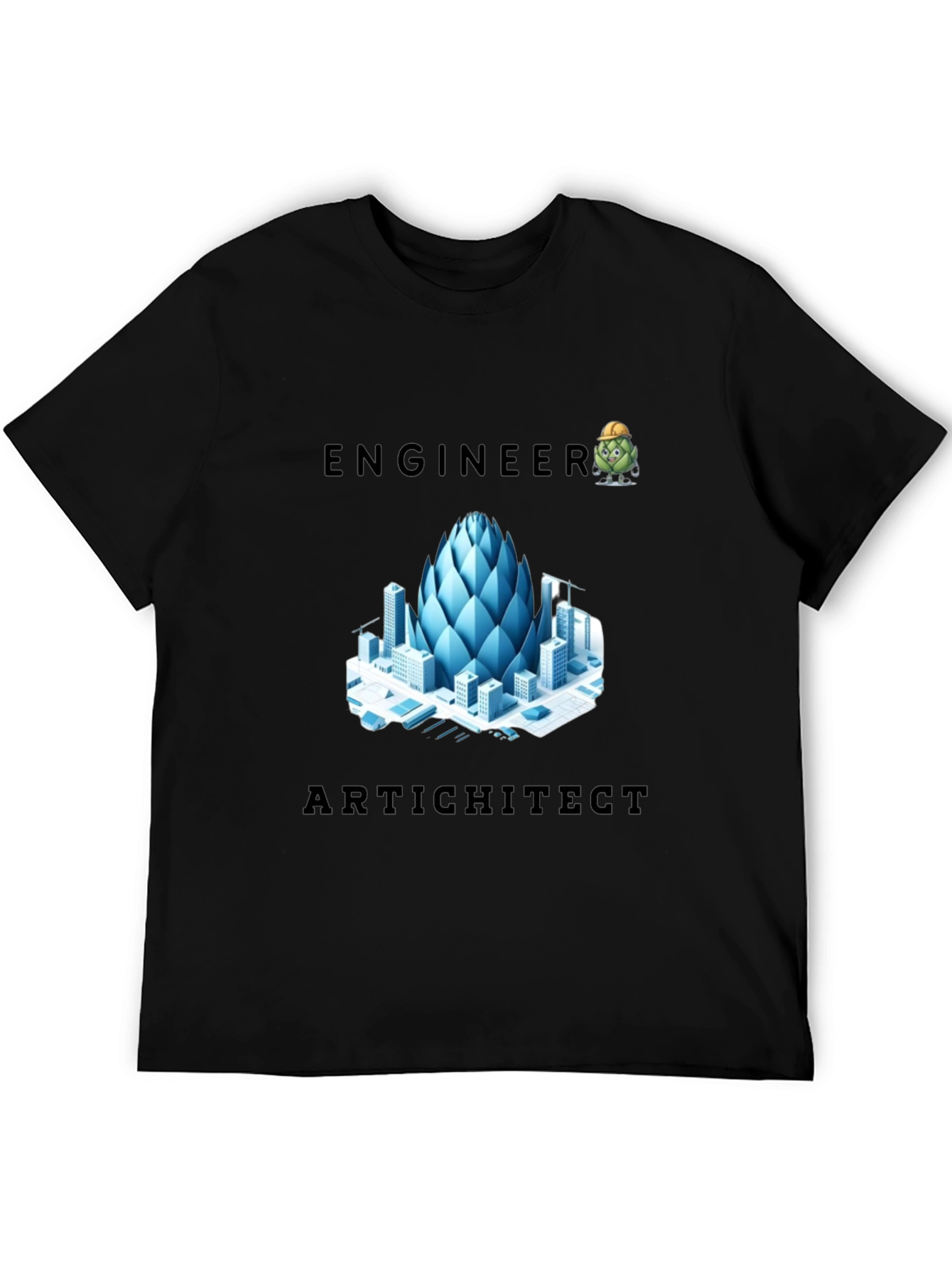 Engineer Artichitect T-Shirt Funny Pun Tee