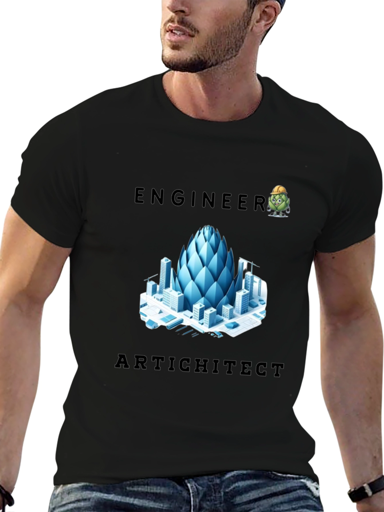 Engineer Artichitect T-Shirt Funny Pun Tee