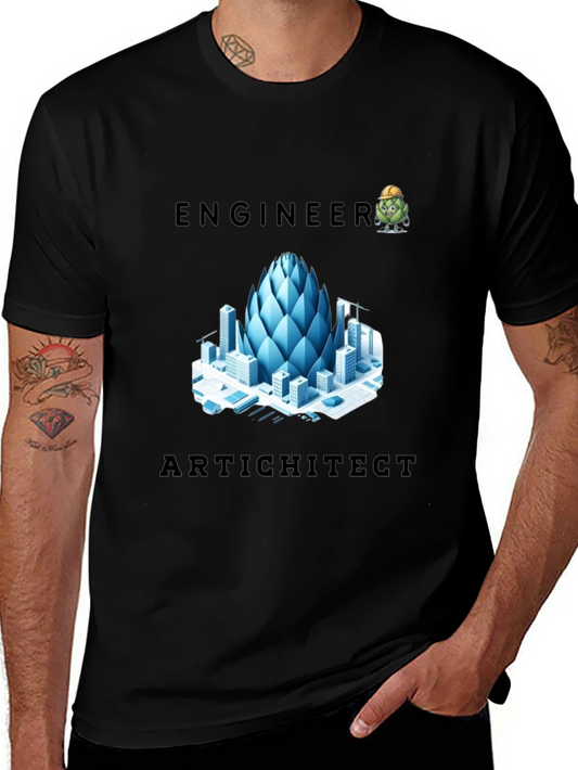 Engineer Artichitect T-Shirt Funny Pun Tee