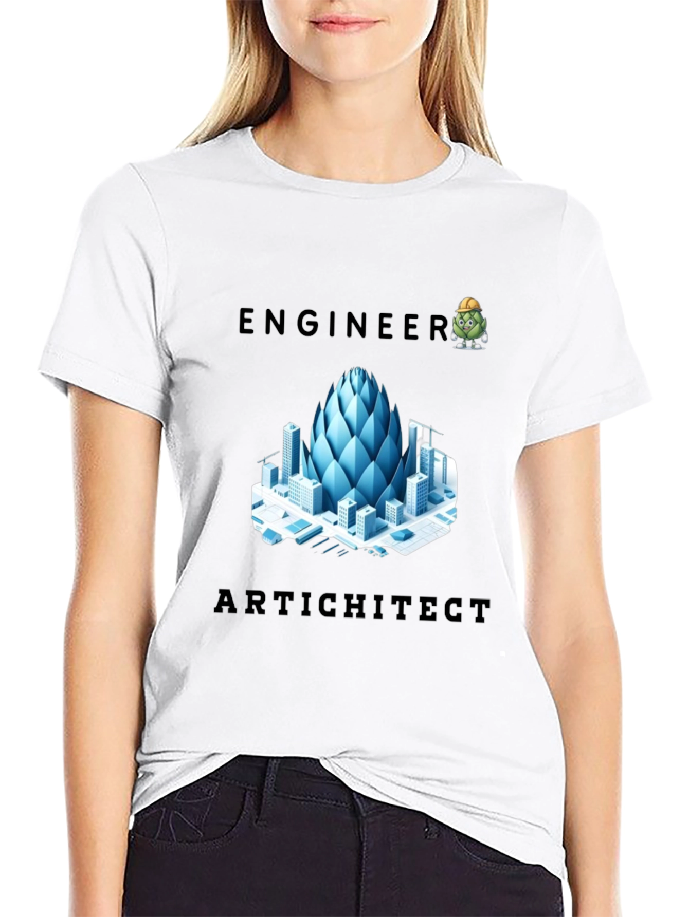 Engineer Artichitect T-Shirt Funny Pun Tee