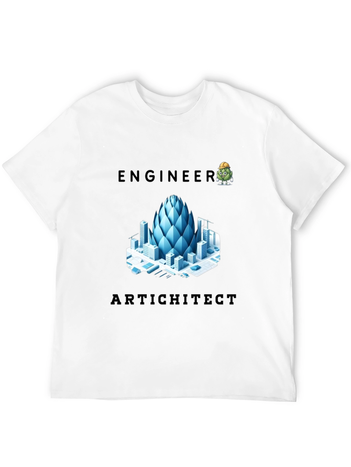 Engineer Artichitect T-Shirt Funny Pun Tee