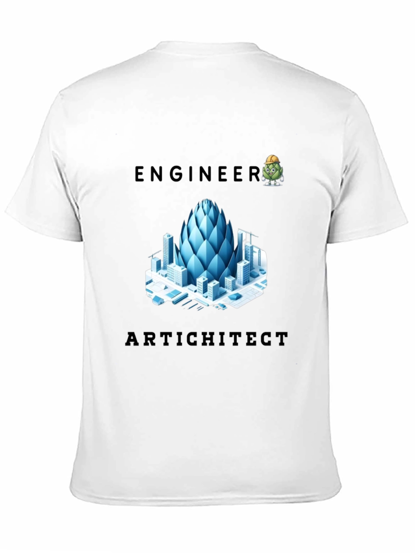 Engineer Artichitect T-Shirt Funny Pun Tee