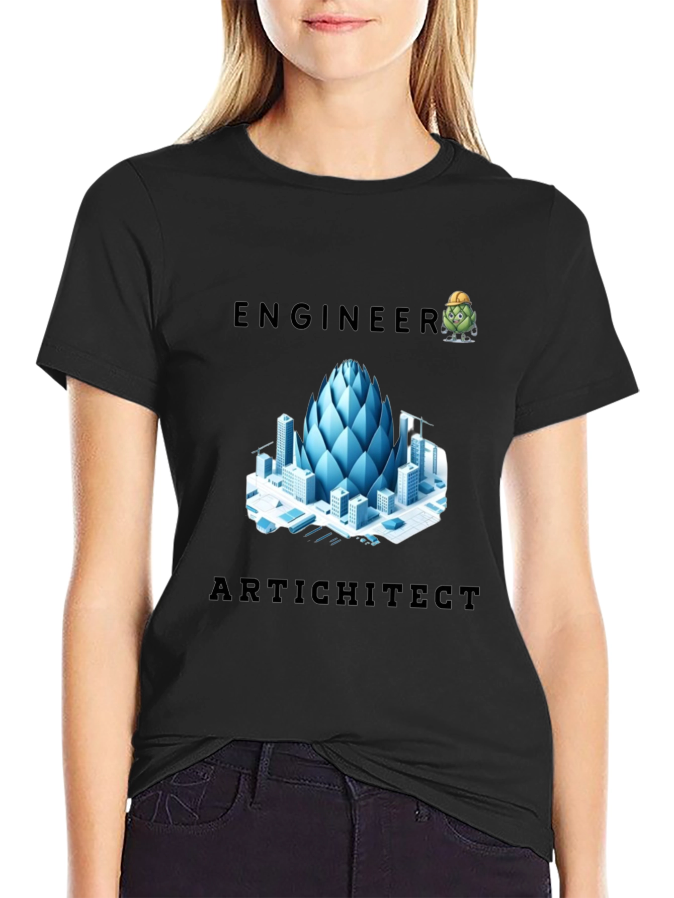 Engineer Artichitect T-Shirt Funny Pun Tee