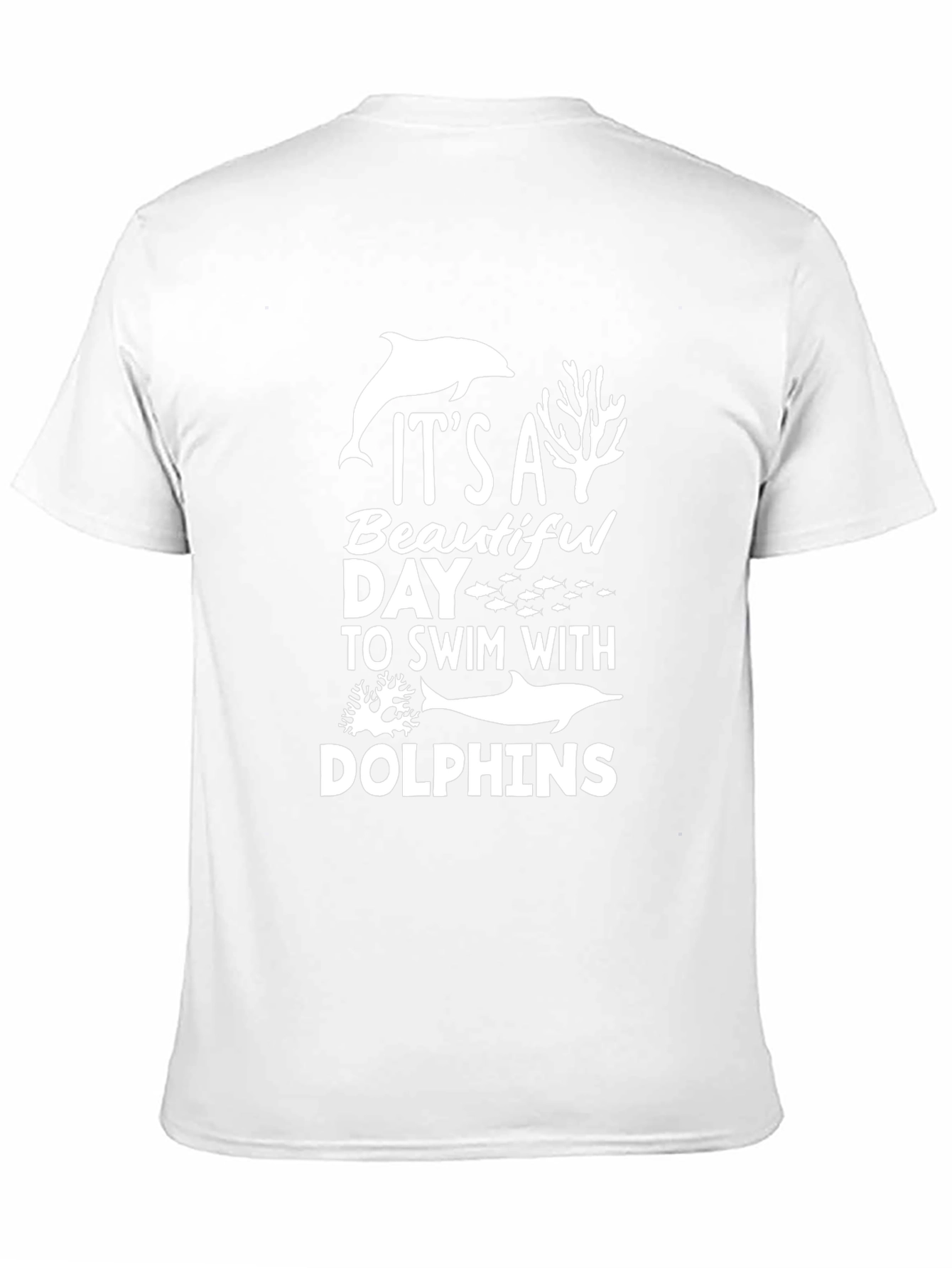 Swim with Dolphins Graphic T-Shirt