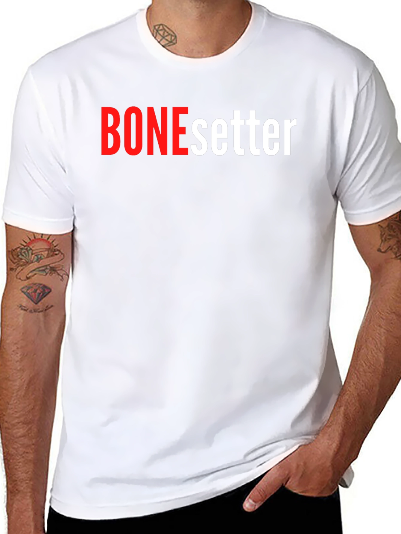 BONEsetter Black Graphic T-Shirt