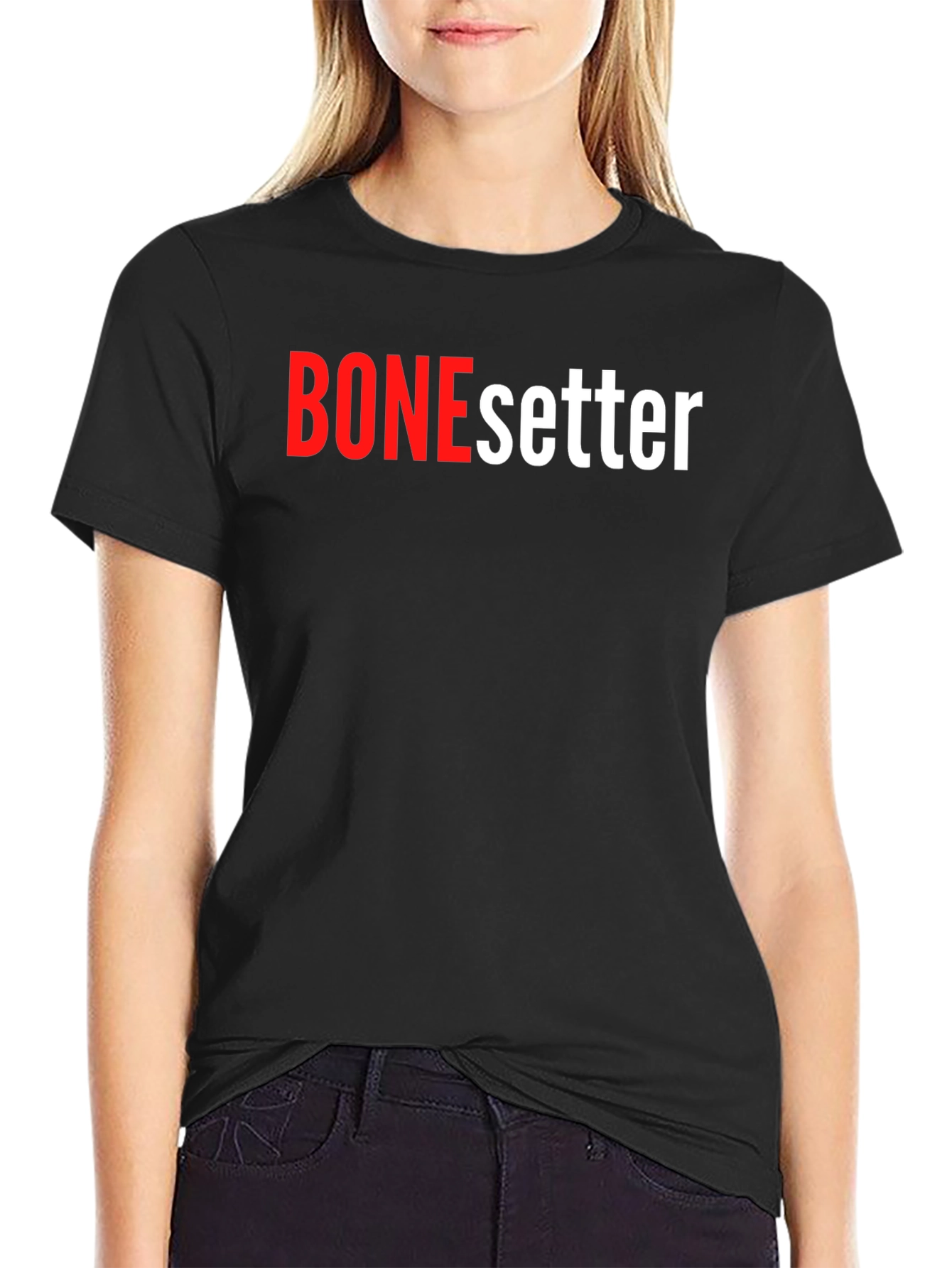 BONEsetter Black Graphic T-Shirt