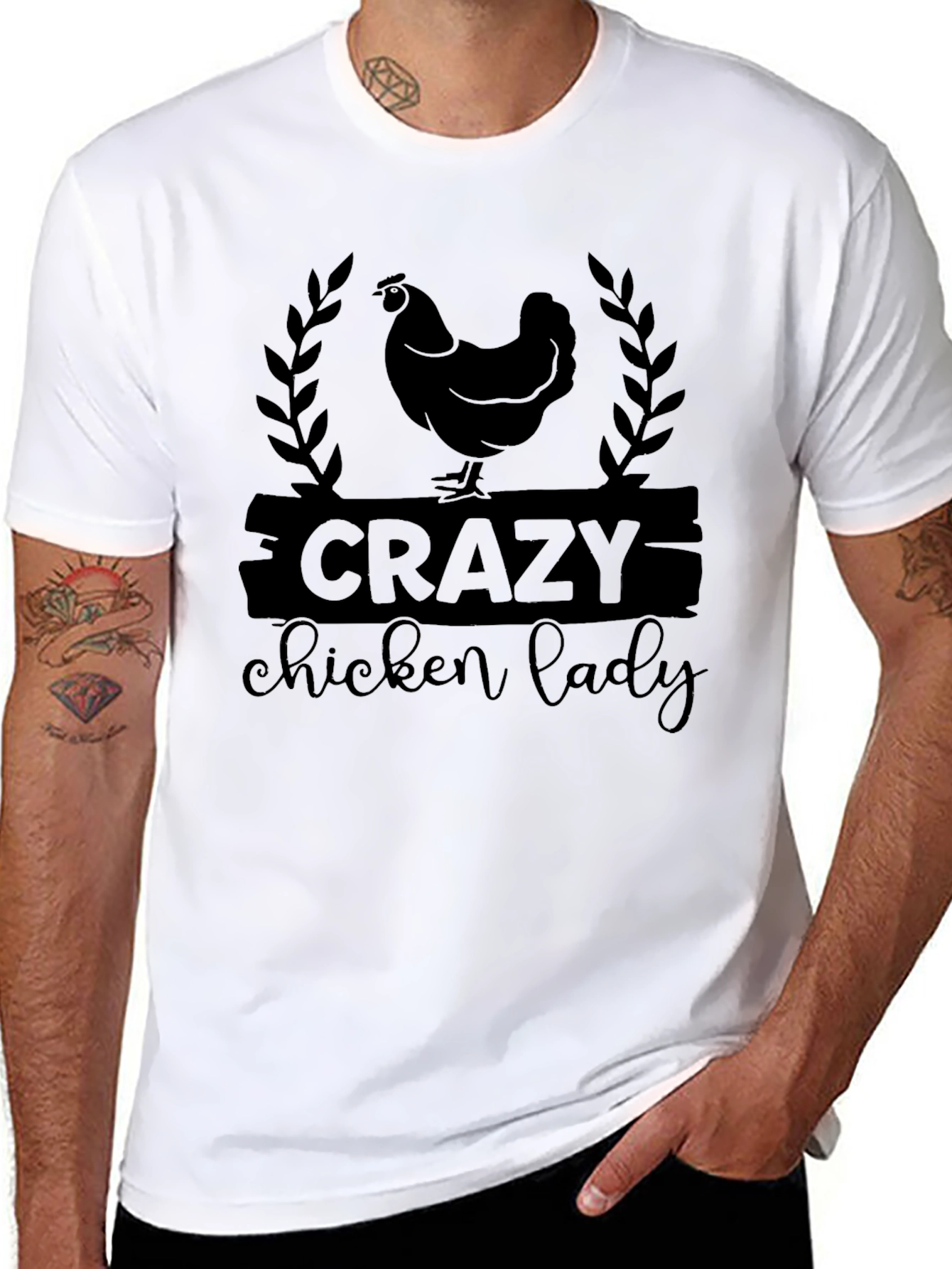 Crazy Chicken Lady T-Shirt
