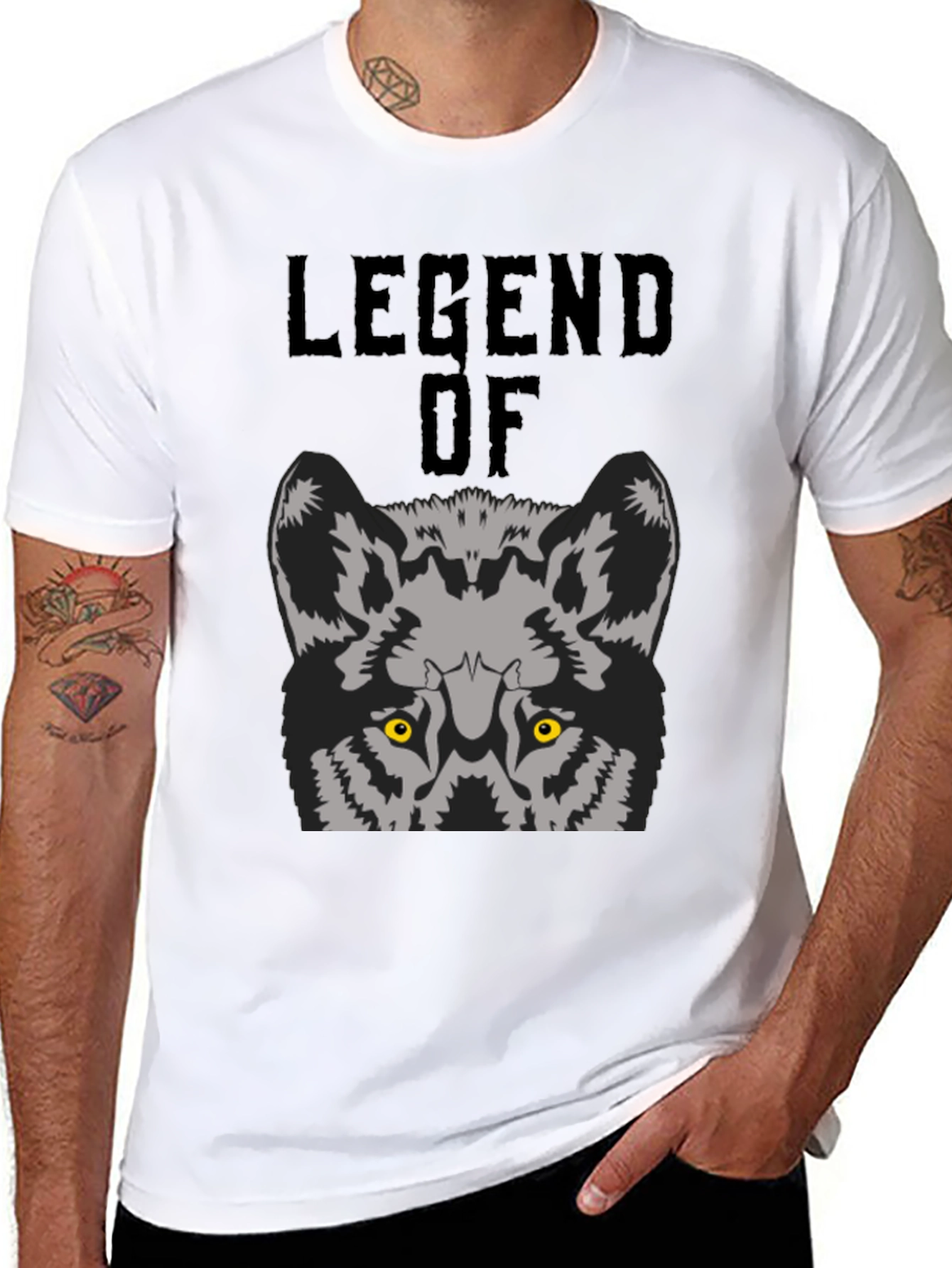 Legend of the Wolf Graphic T-Shirt