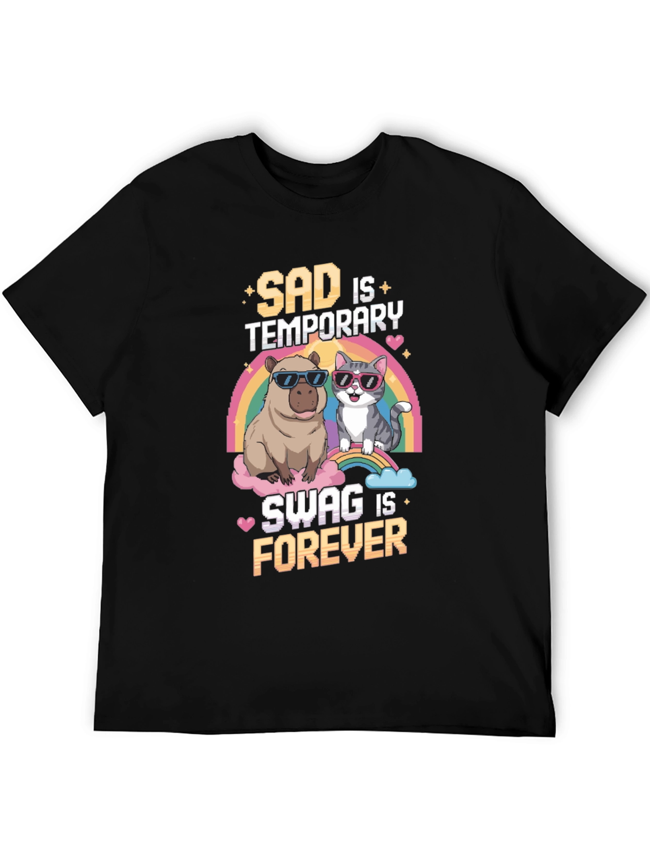 Sad is Temporary Swag is Forever T-Shirt