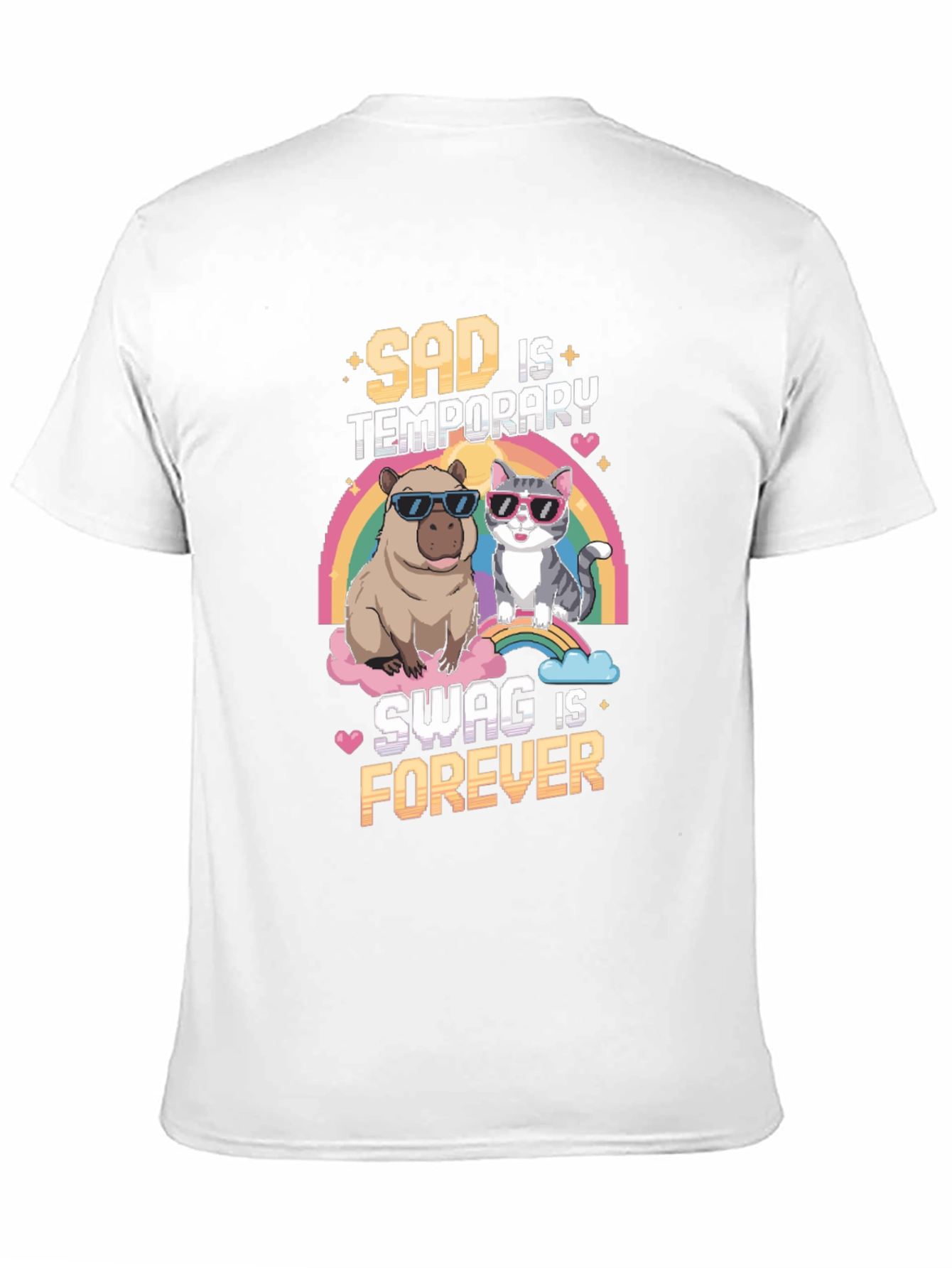 Sad is Temporary Swag is Forever T-Shirt