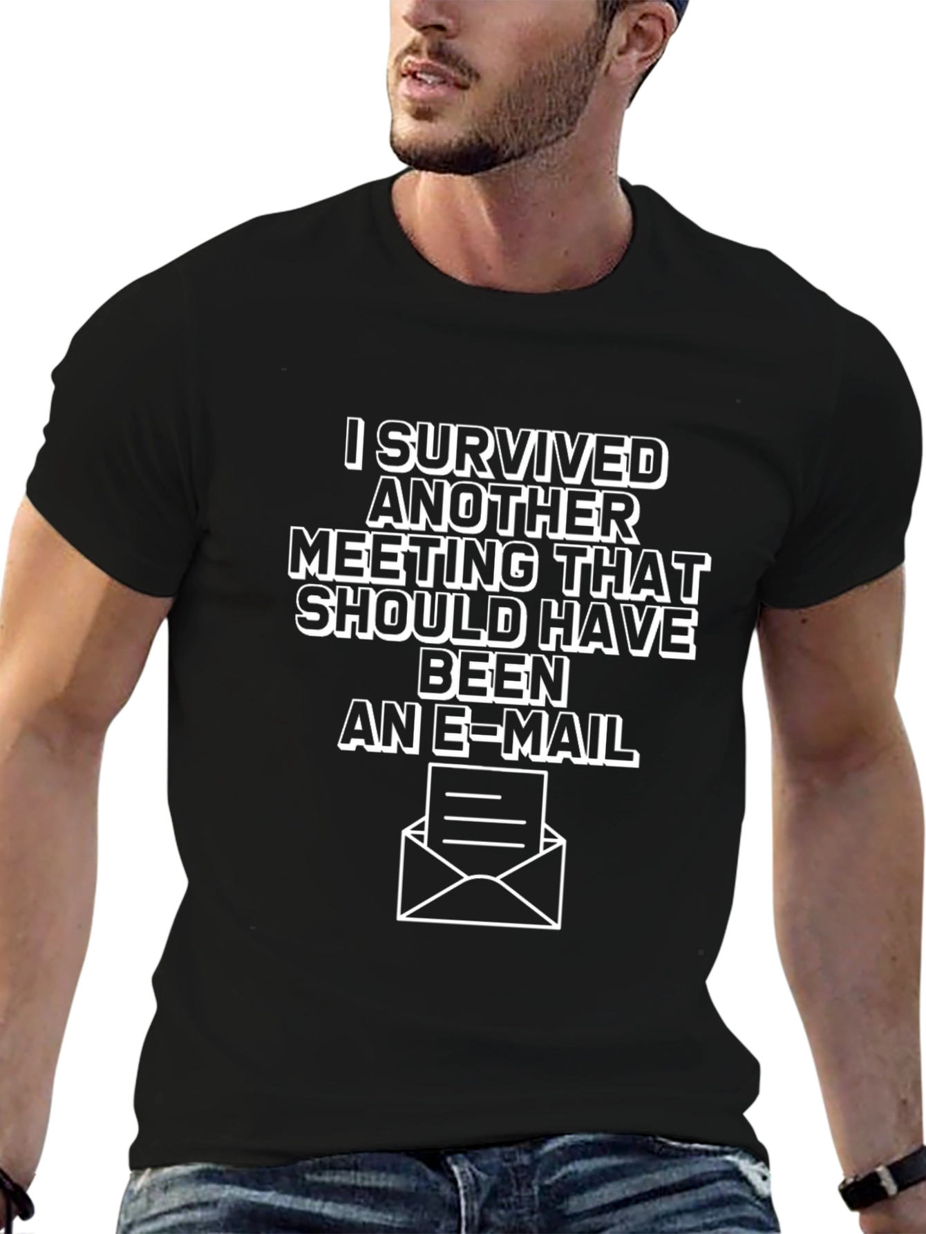 Meeting Survivor T-Shirt - Funny Office Humor