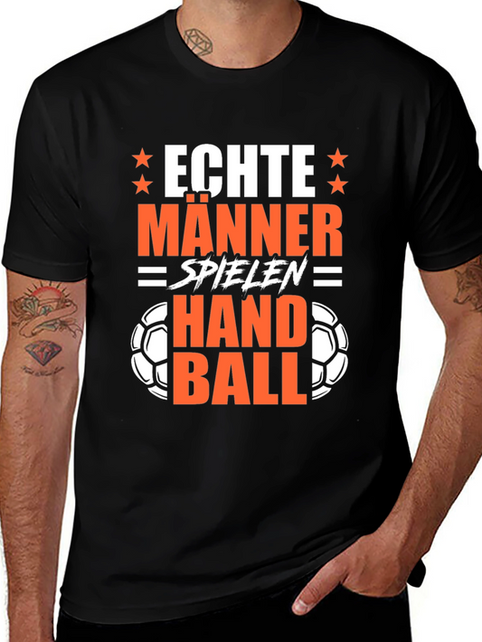 Echte Männer Handball T-Shirt