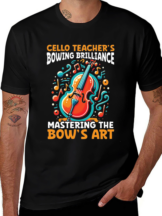 Cello Teachers Bowing Brilliance T-Shirt