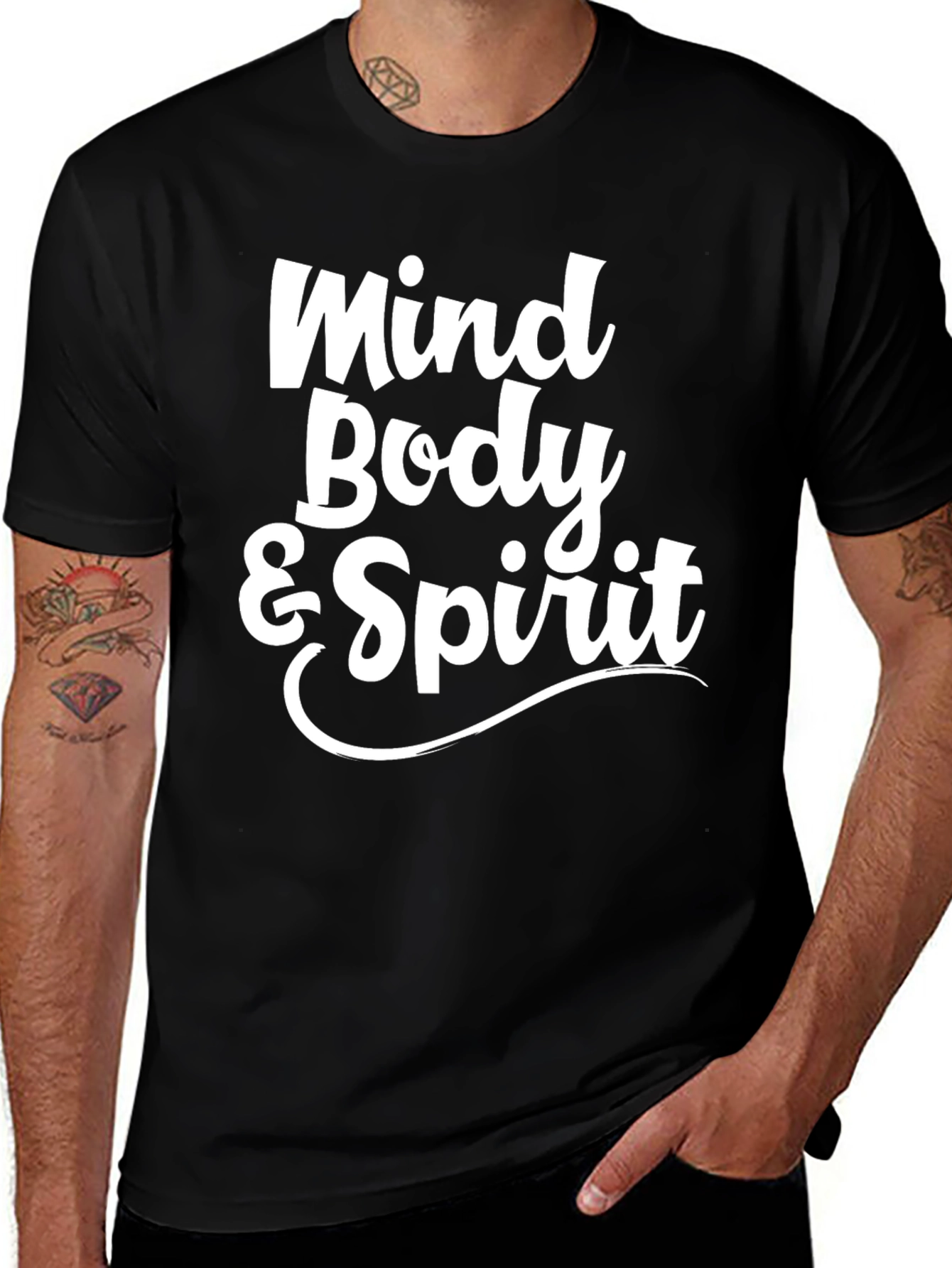 Mind Body & Spirit Graphic T-Shirt
