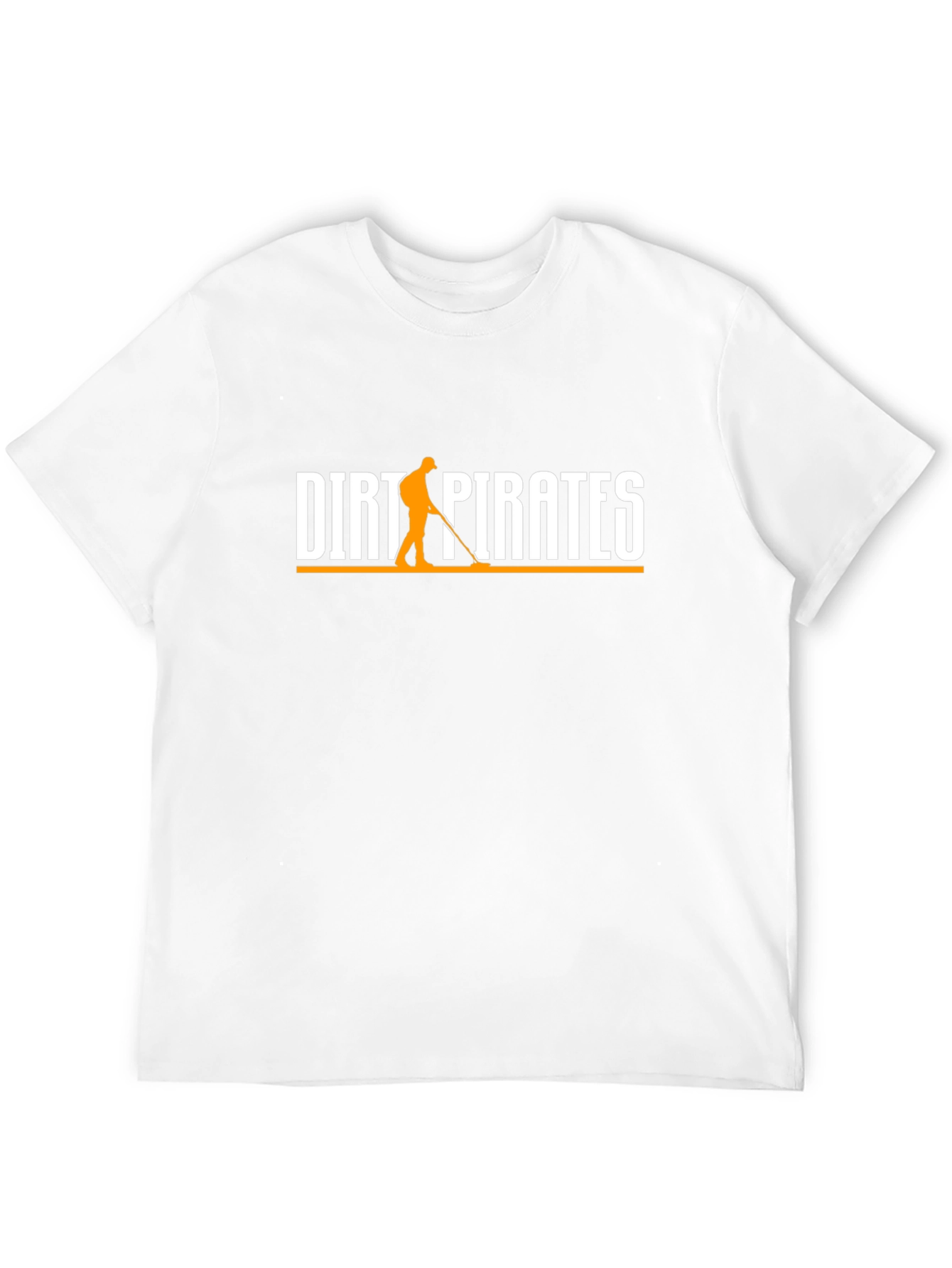 Dirt Pirates Black T-Shirt - Metal Detecting Hobby