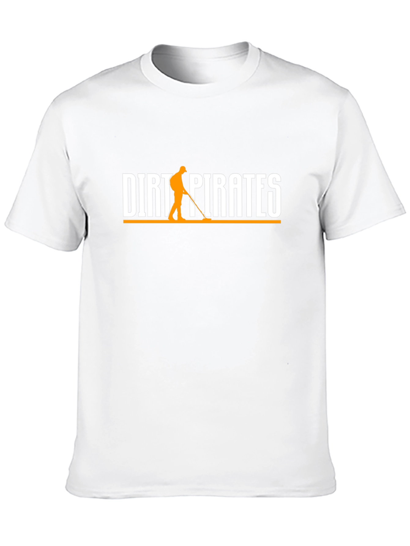 Dirt Pirates Black T-Shirt - Metal Detecting Hobby