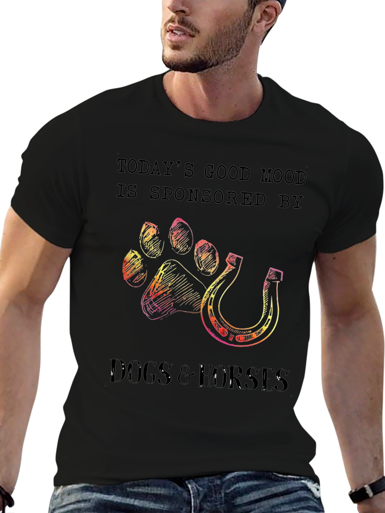 Dog & Horse Lover T-Shirt