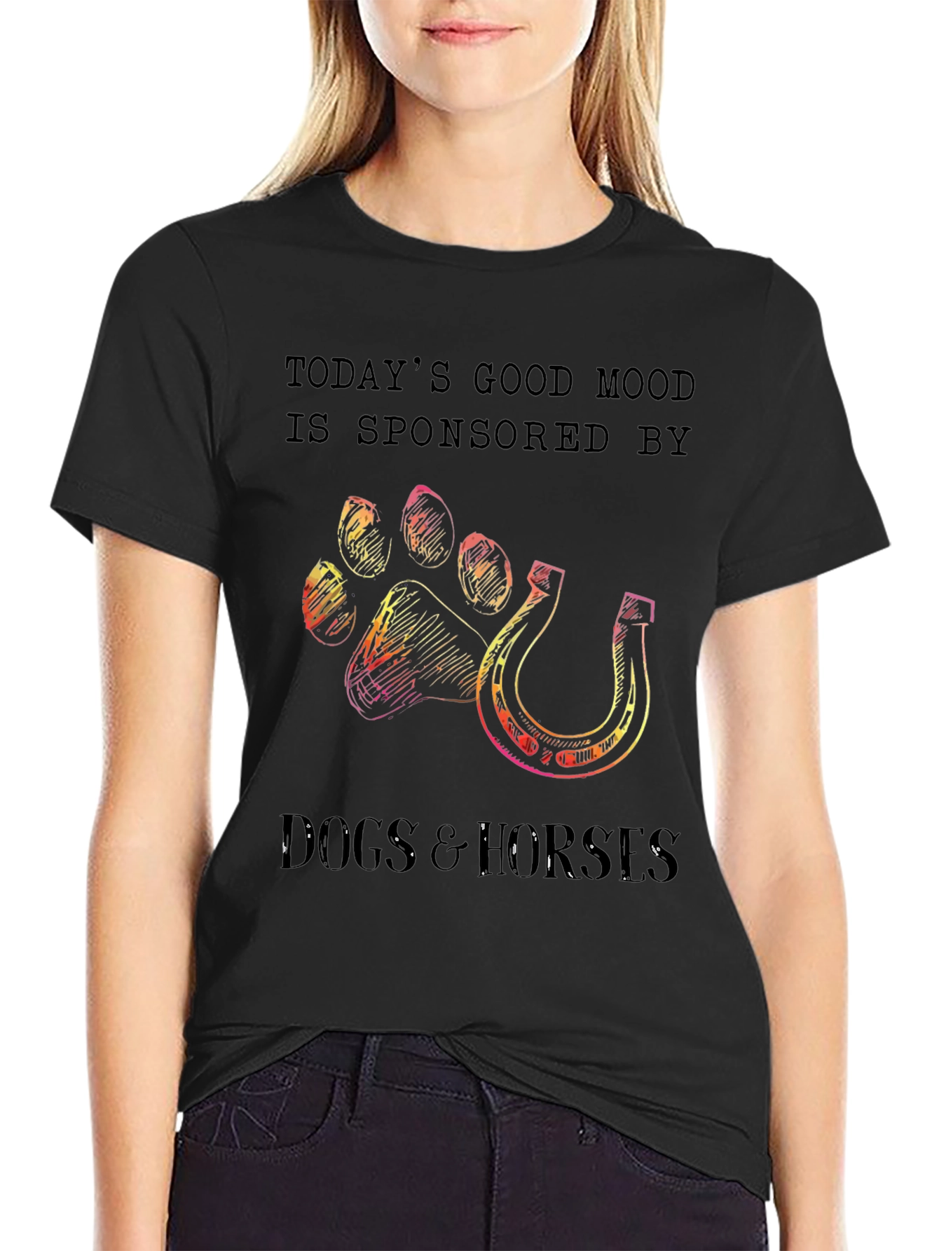 Dog & Horse Lover T-Shirt
