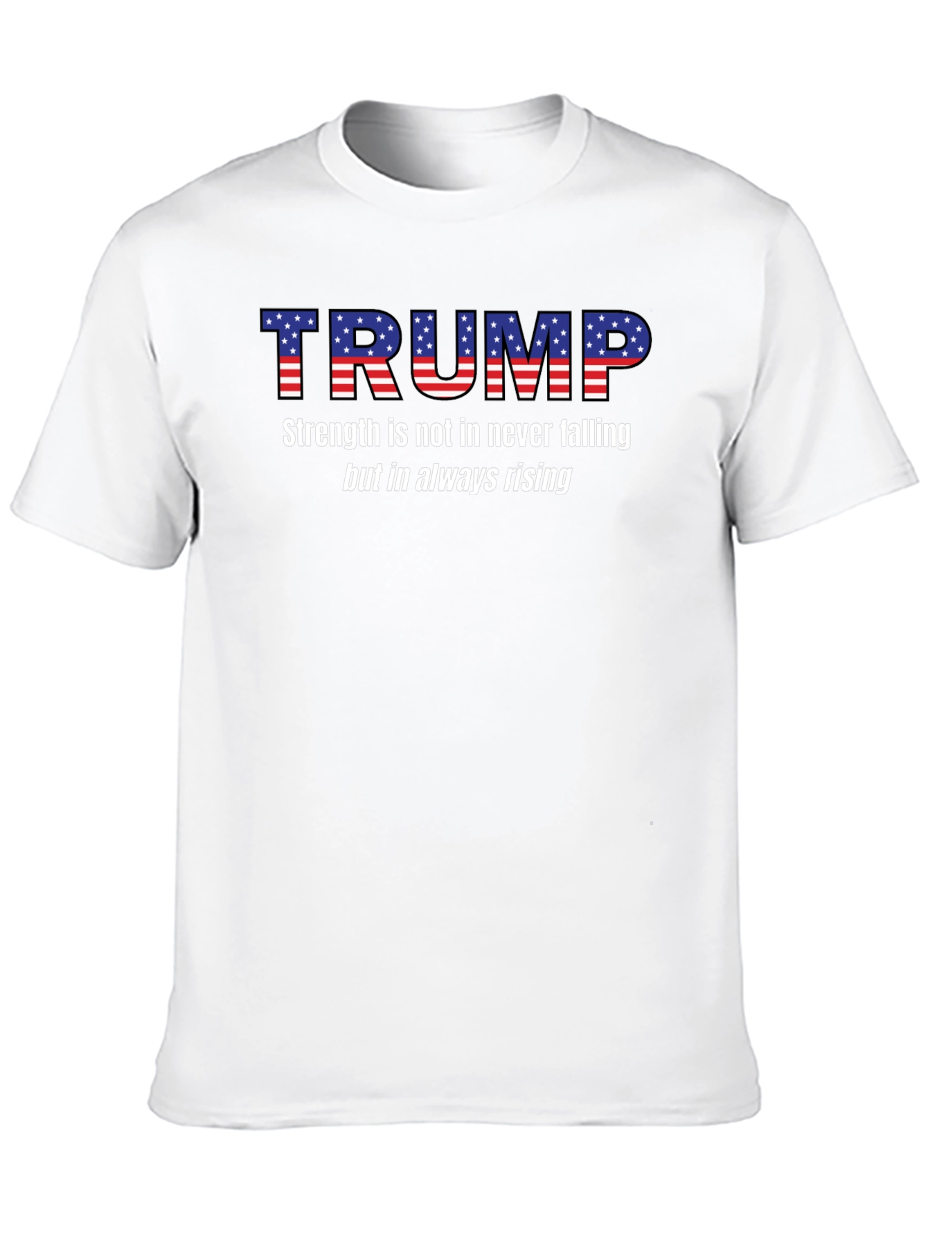 Trump Flag T-Shirt: Strength in Rising