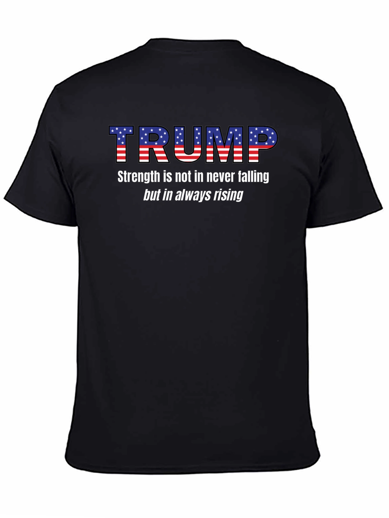 Trump Flag T-Shirt: Strength in Rising