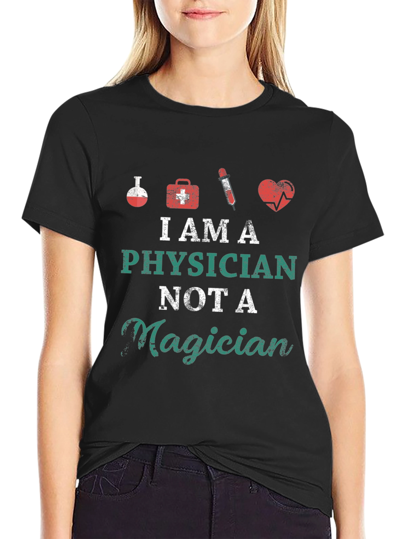 Physician Not A Magician Graphic Tee