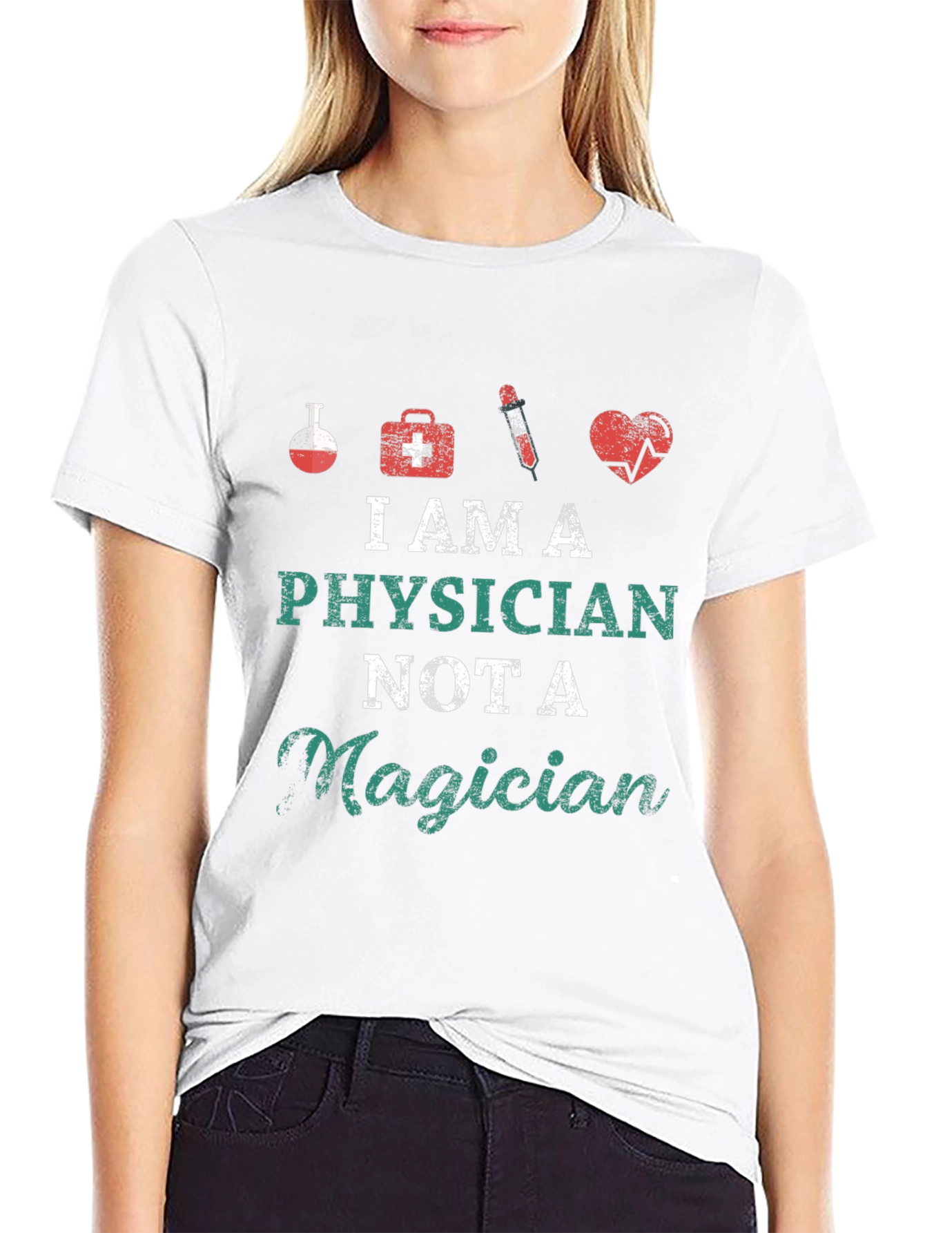 Physician Not A Magician Graphic Tee