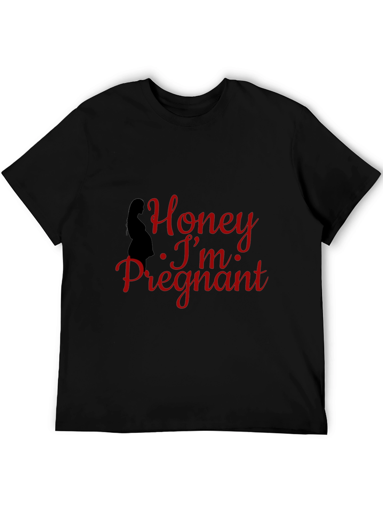 Honey Im Pregnant T-Shirt Pregnancy Reveal Tee