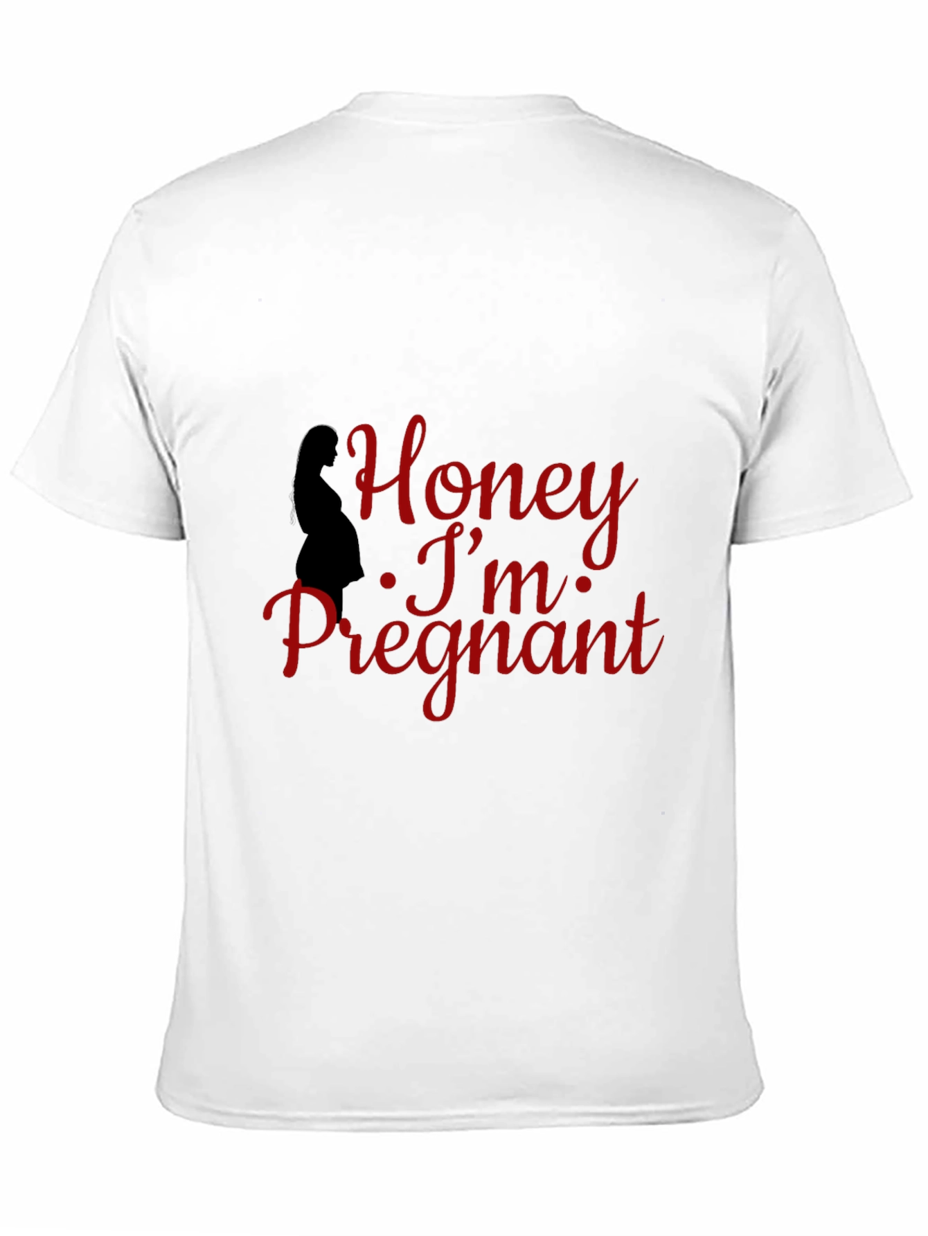 Honey Im Pregnant T-Shirt Pregnancy Reveal Tee