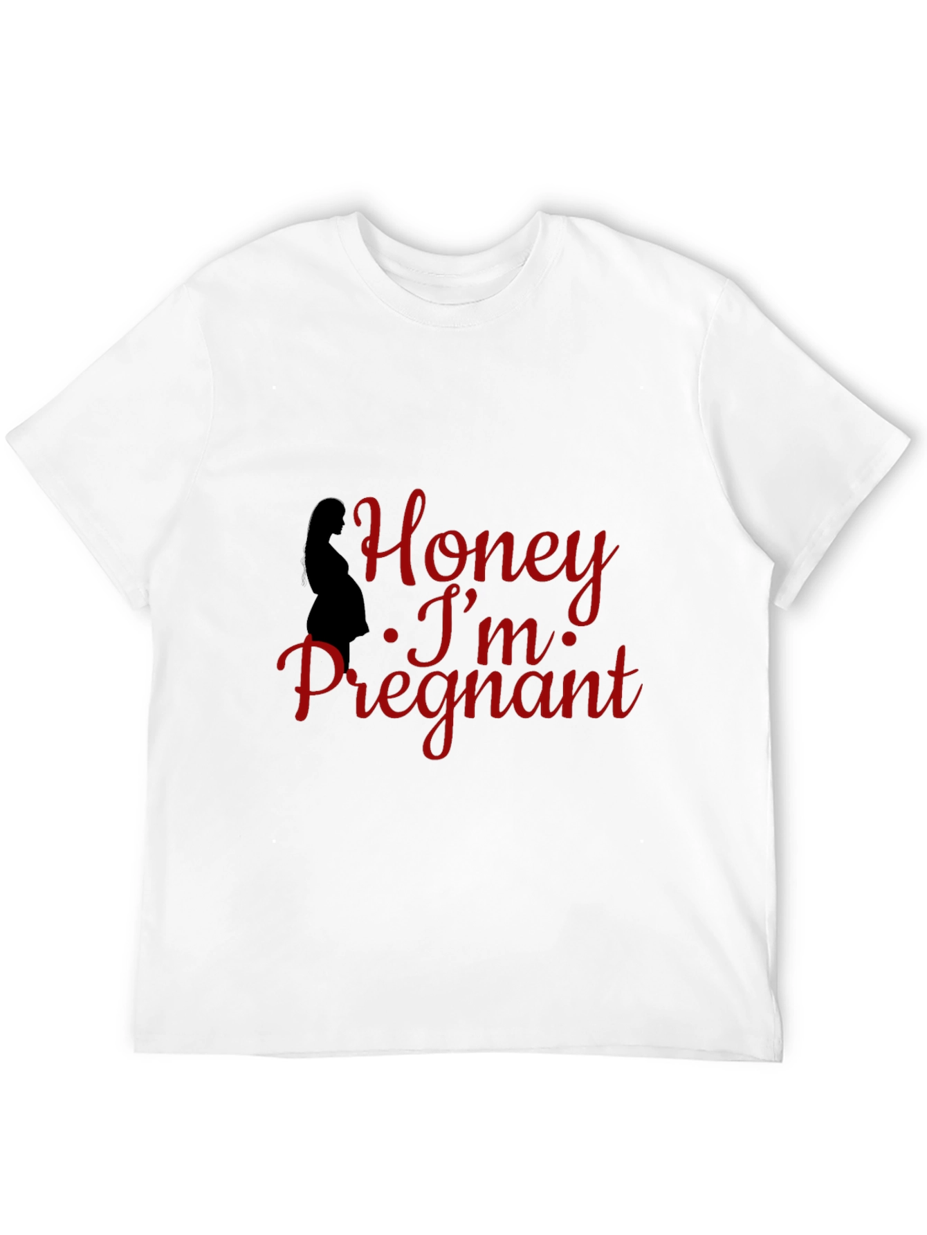 Honey Im Pregnant T-Shirt Pregnancy Reveal Tee