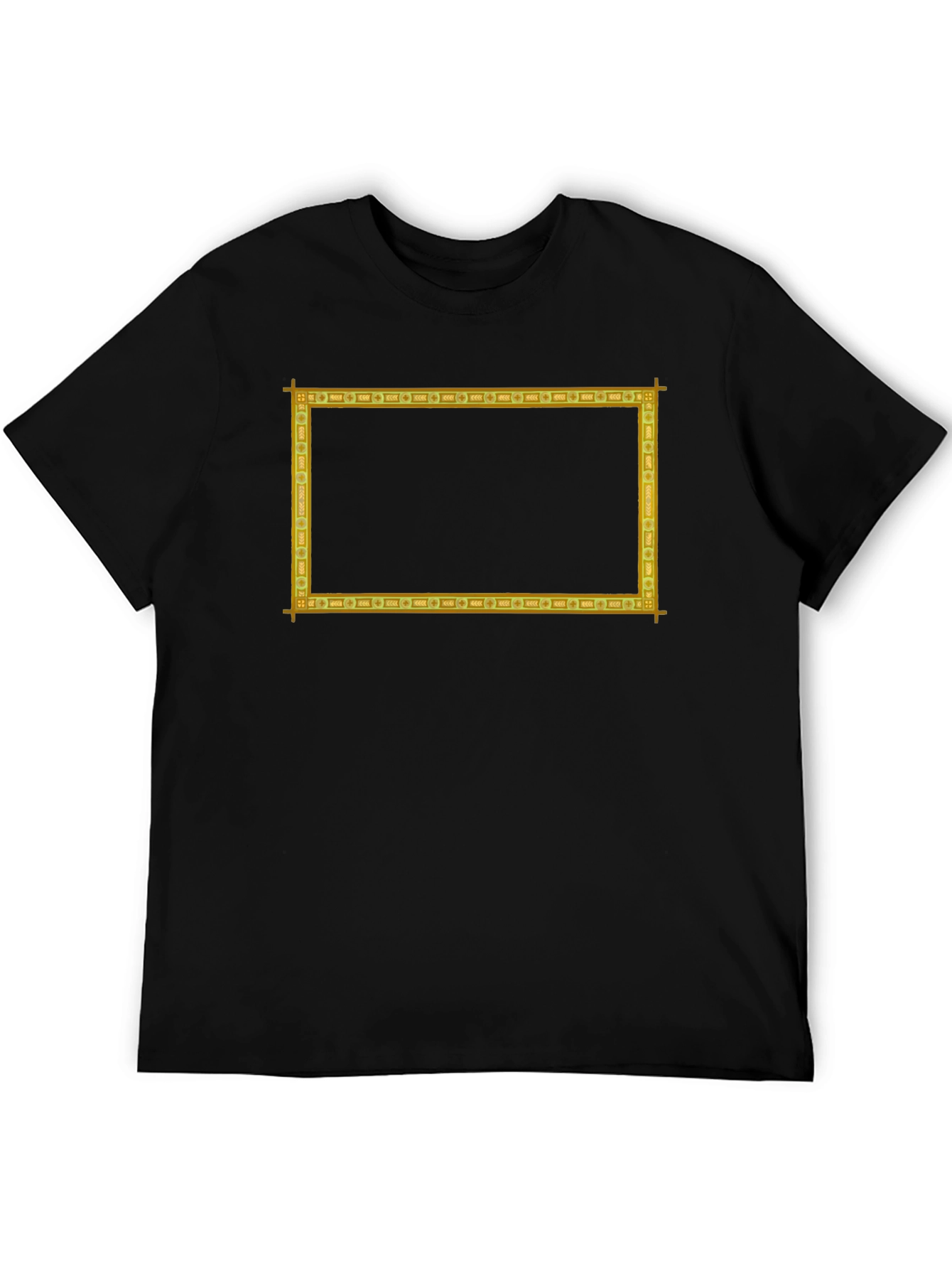 Golden Frame Graphic T-Shirt