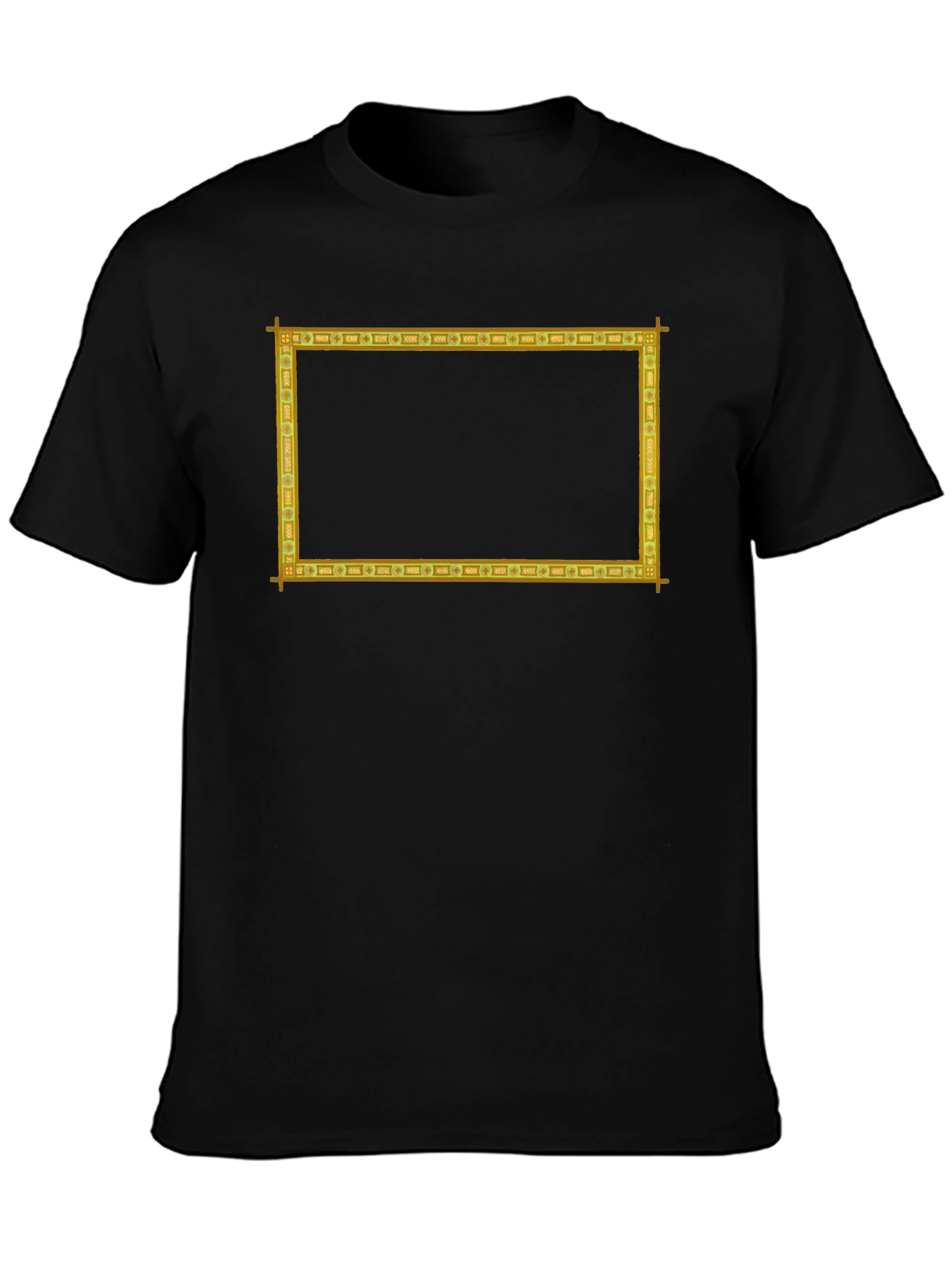 Golden Frame Graphic T-Shirt