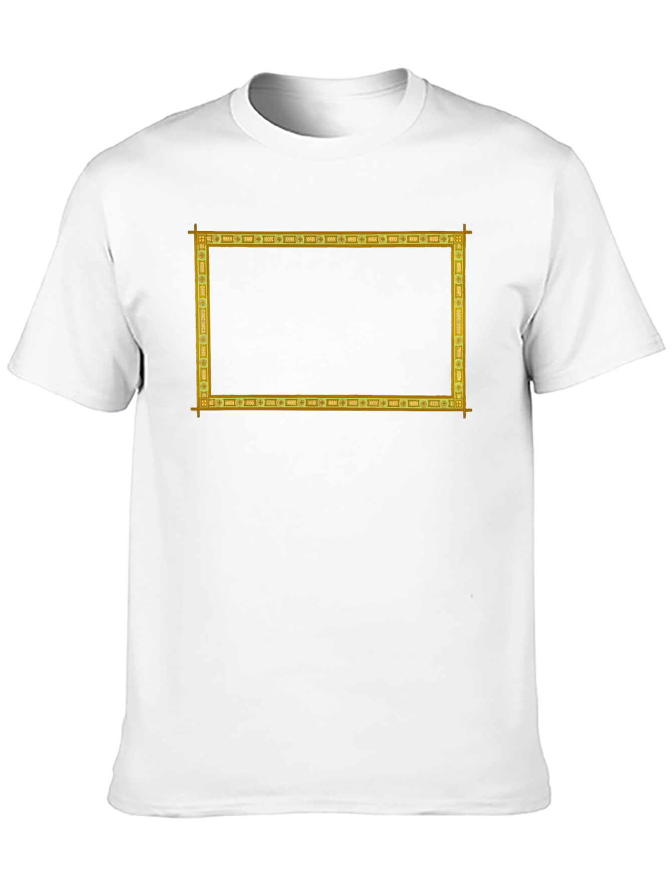 Golden Frame Graphic T-Shirt