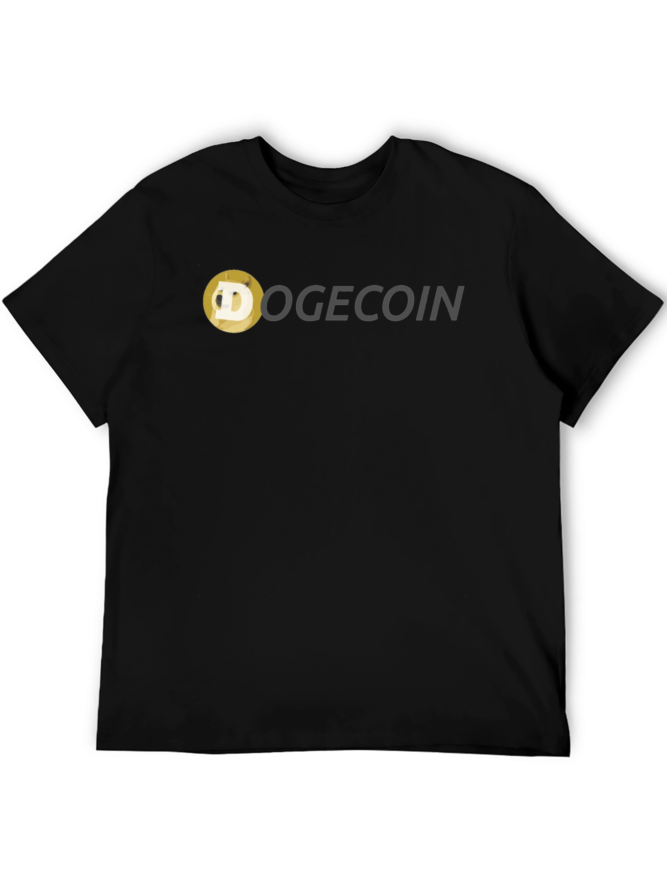 Dogecoin Crypto T-Shirt | Black Tee